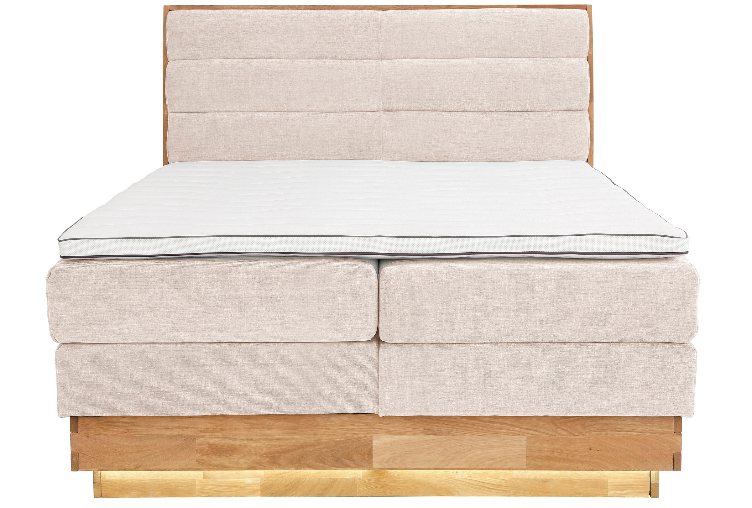 OTTO Home Jenna Box Spring Bed Beige 164x216cm 8