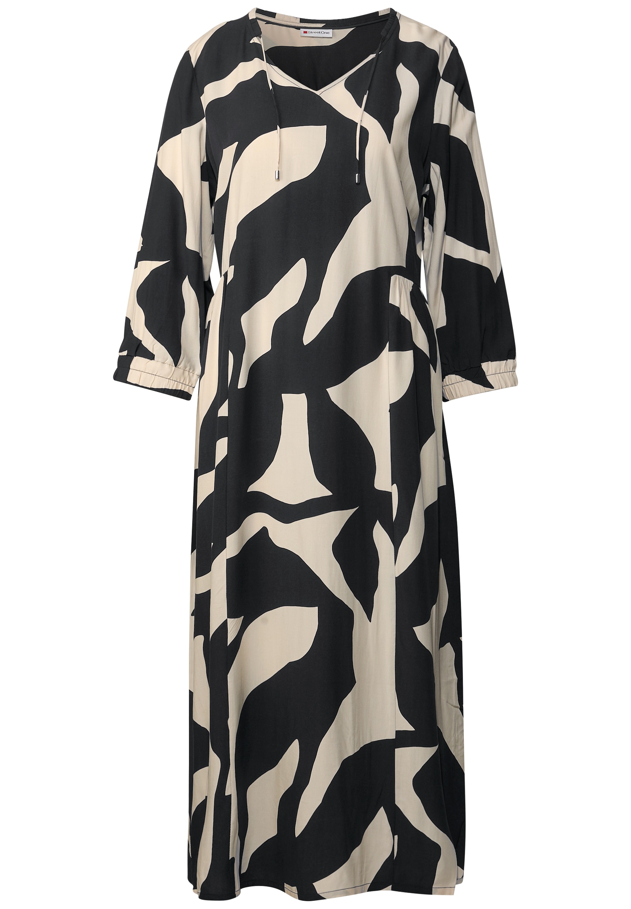 Thumbnail - STREET ONE Midikleid Ohne Taschen mit Print