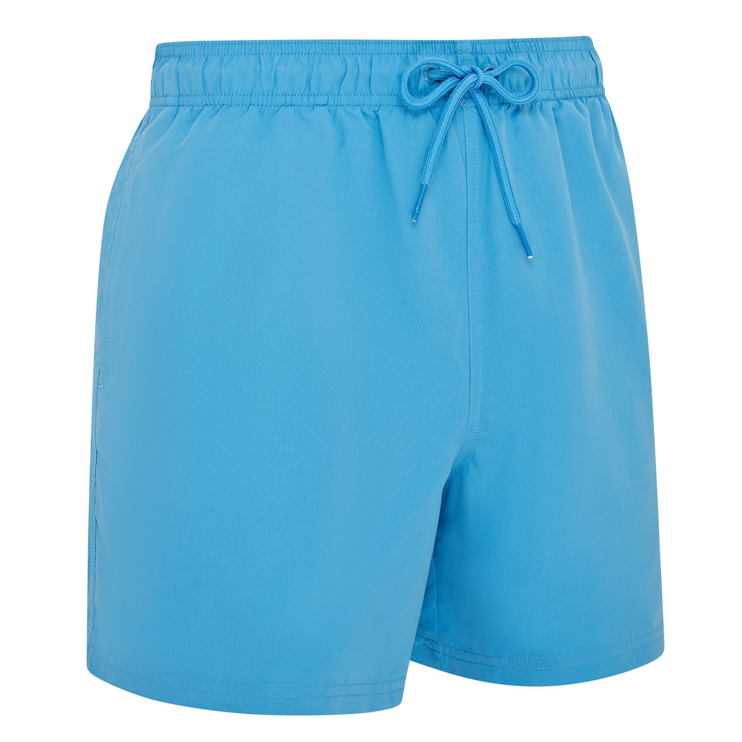 Badeshorts REEBOK "Yale", Herren, Gr. M, N-Gr, blau (essential blau), Microfaser, Polyester, clean, unifarben, Badehosen Badeshorts, mit Kordelzug und elastischem Bund, mit Logo, basic 2