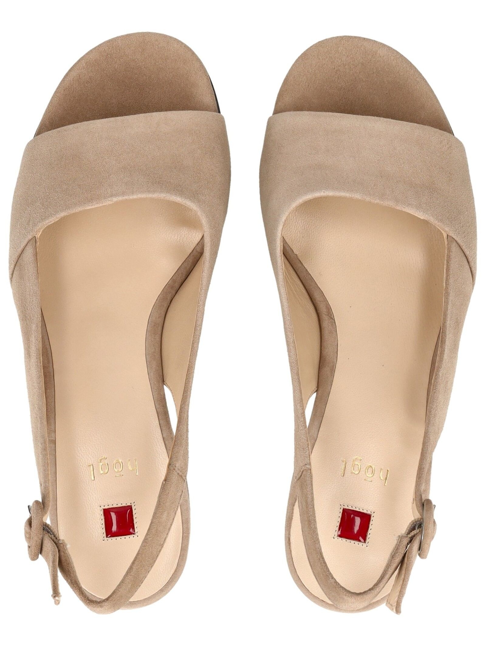 Högl Riemchensandale »Högl Sandalen Veloursleder«