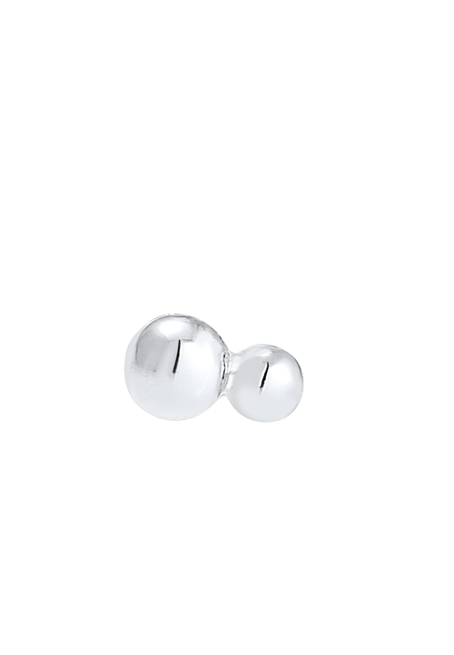 Elli Single-Ohrstecker »Single Ohrstecker Kugel Design 925 Silber«