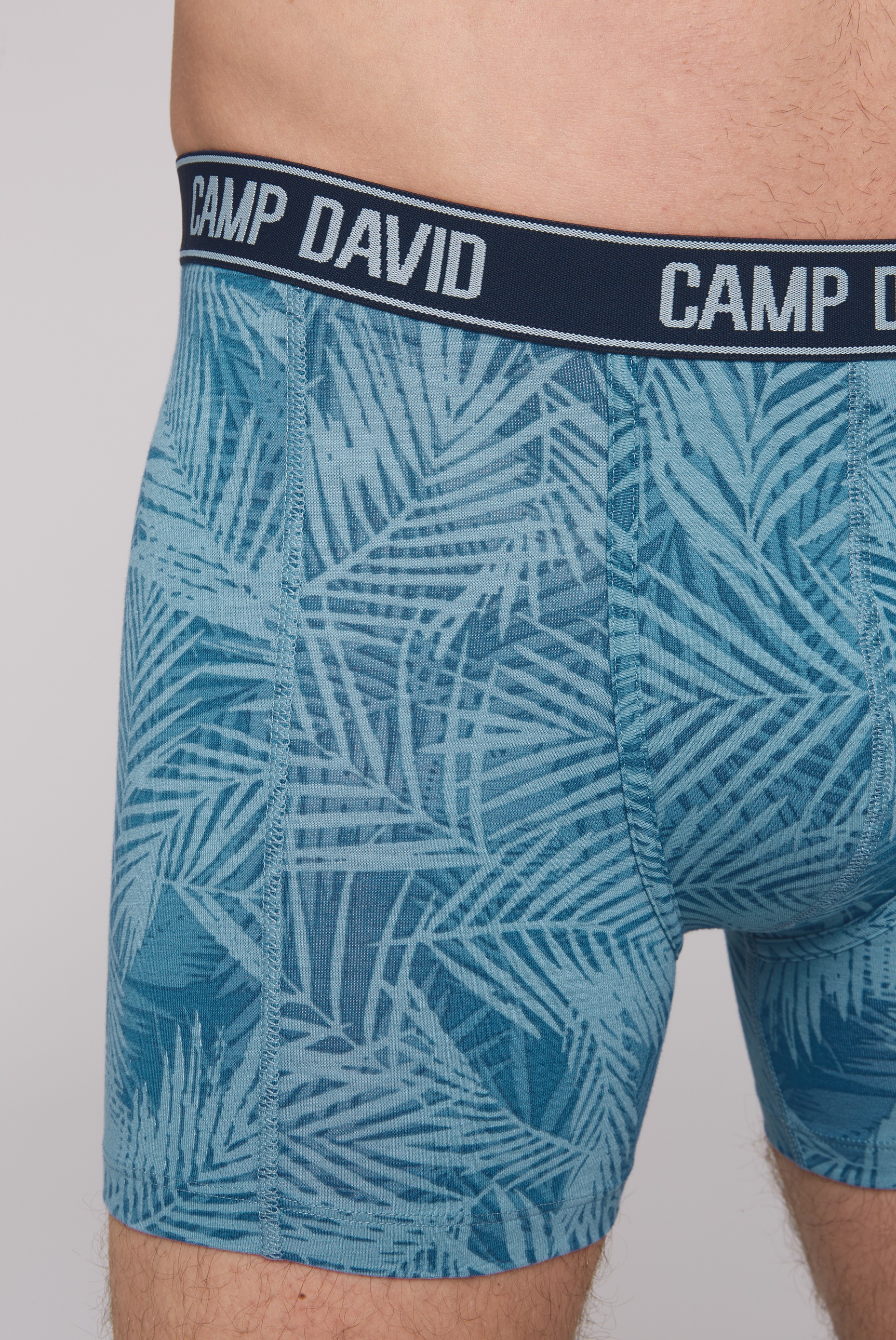 CAMP DAVID Boxershorts »Set:«, (2 St.), mit All Over Print