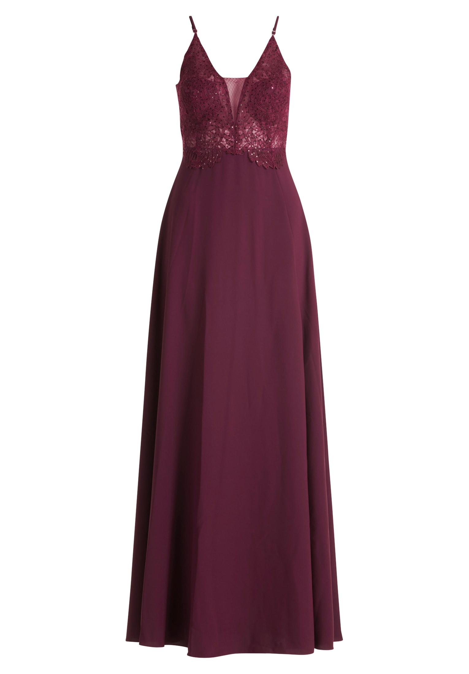 Vera Mont Abendkleid "Vera Mont Abiballkleid mit Spitze", Schlitz günstig online kaufen