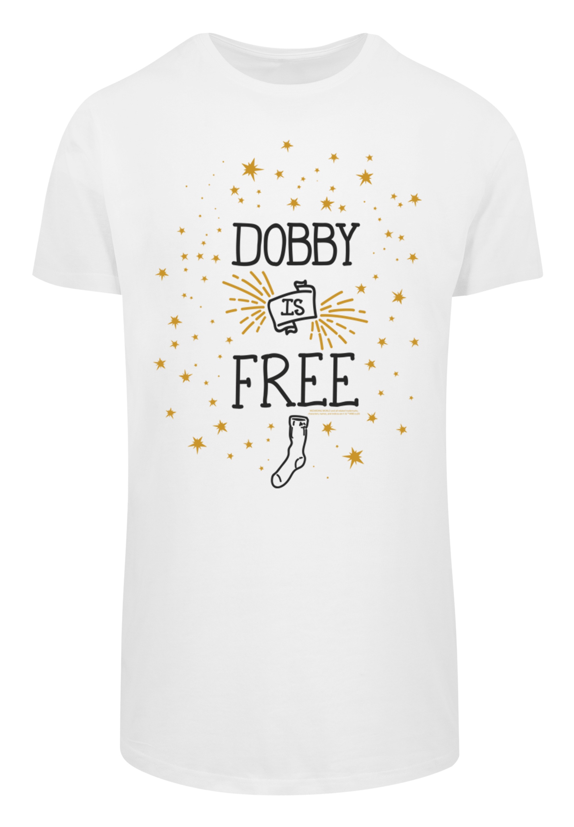 F4NT4STIC T-Shirt »Harry Potter Dobby Is Free«, Print