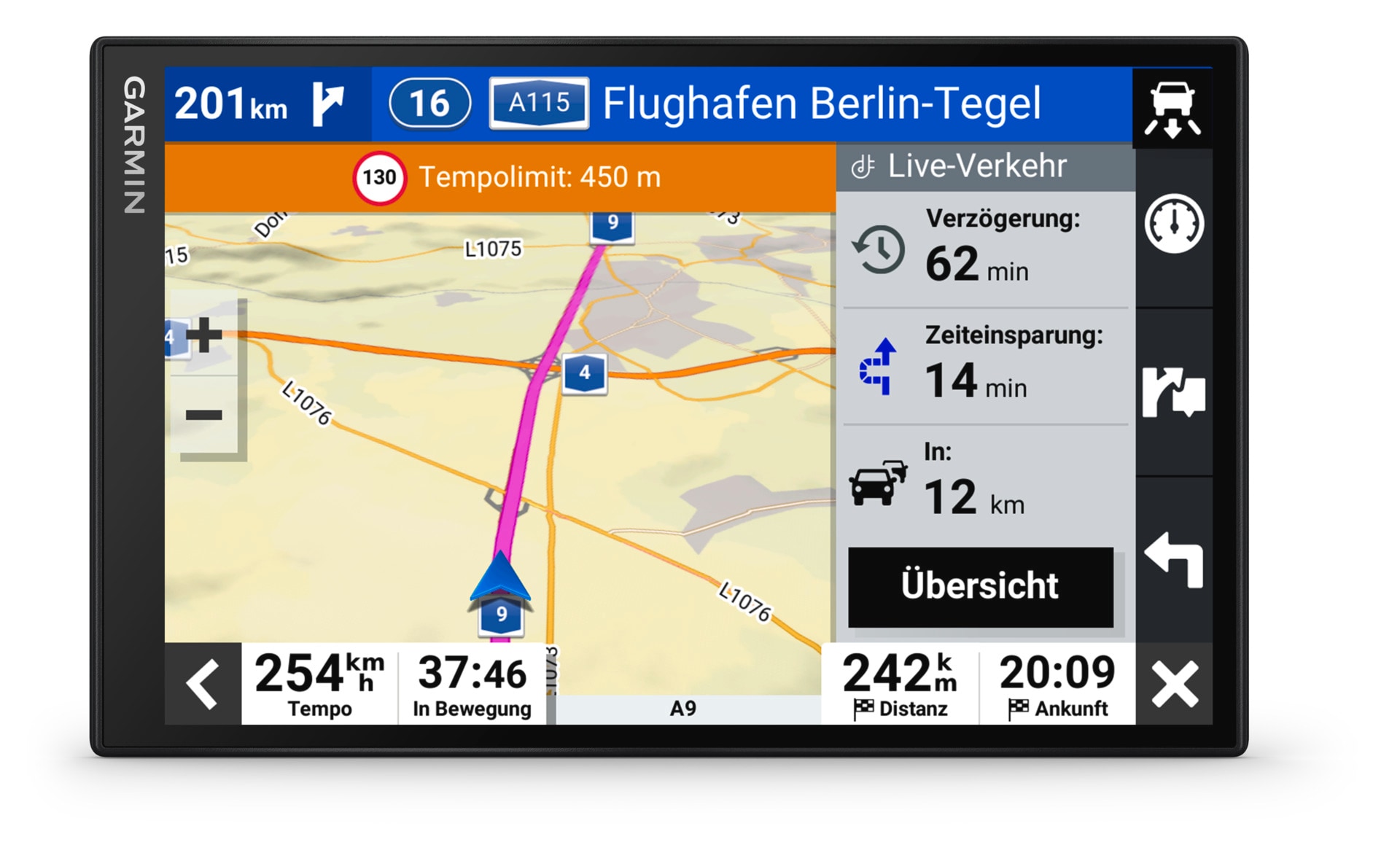 Garmin PKW-Navigationsgerät »DriveSmart (45 | MT-S, 86 EU, Karten-Updates), BAUR GPS«, Länder) (Europa Bluetooth