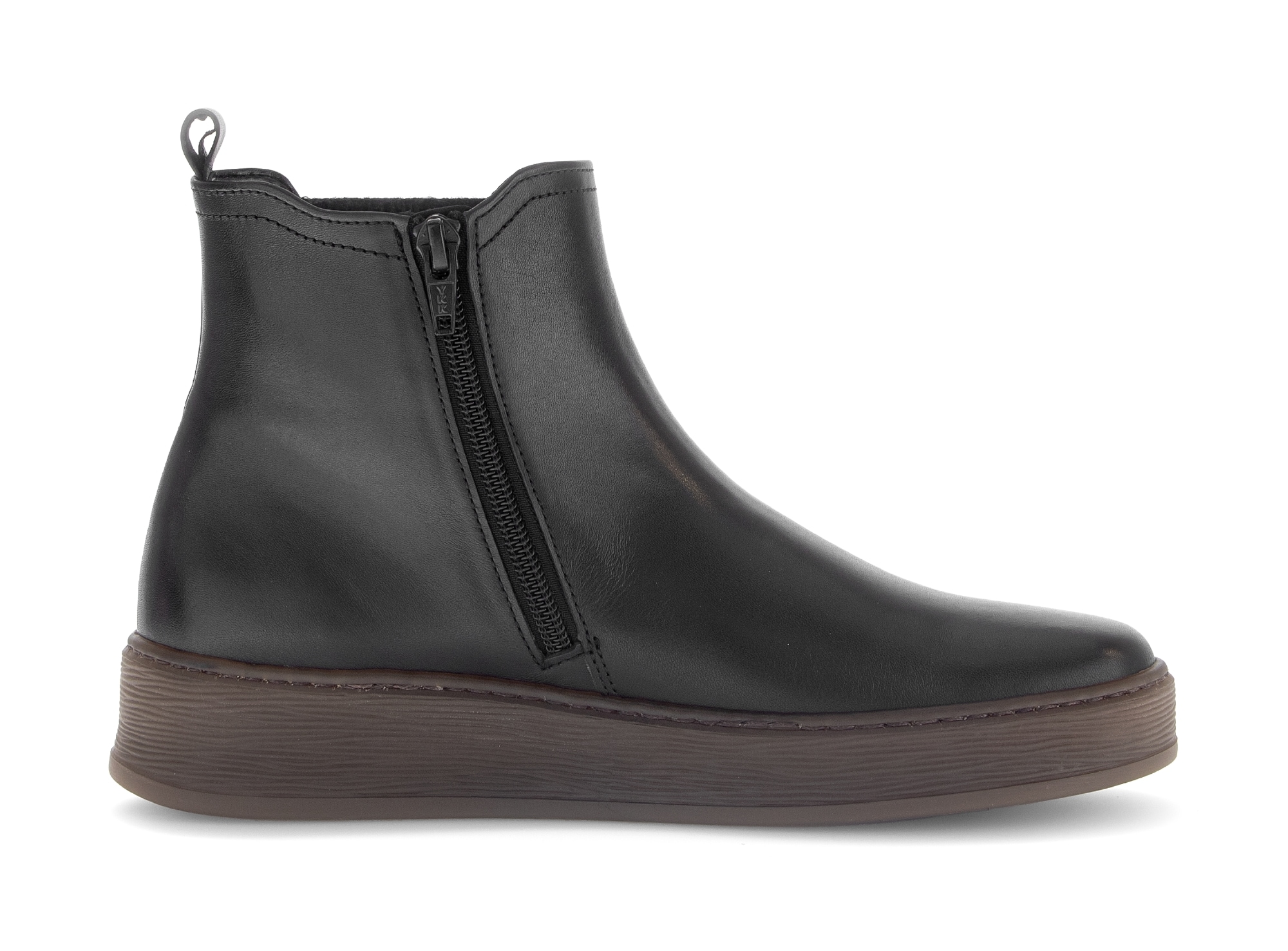 Gabor Chelseaboots »FLORENZ«, Plateau, Schlupfboots, Ankleboots in Weite G (= weit)