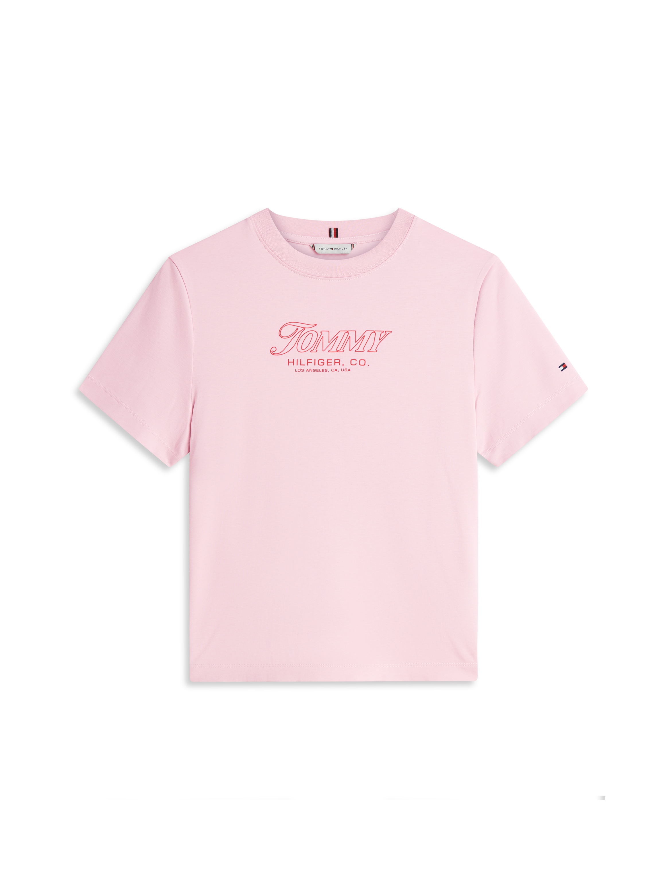 Tommy Hilfiger Kurzarmshirt »TILT GRAPHIC REG C-NK SS TEE« mit großem Logo-Print
