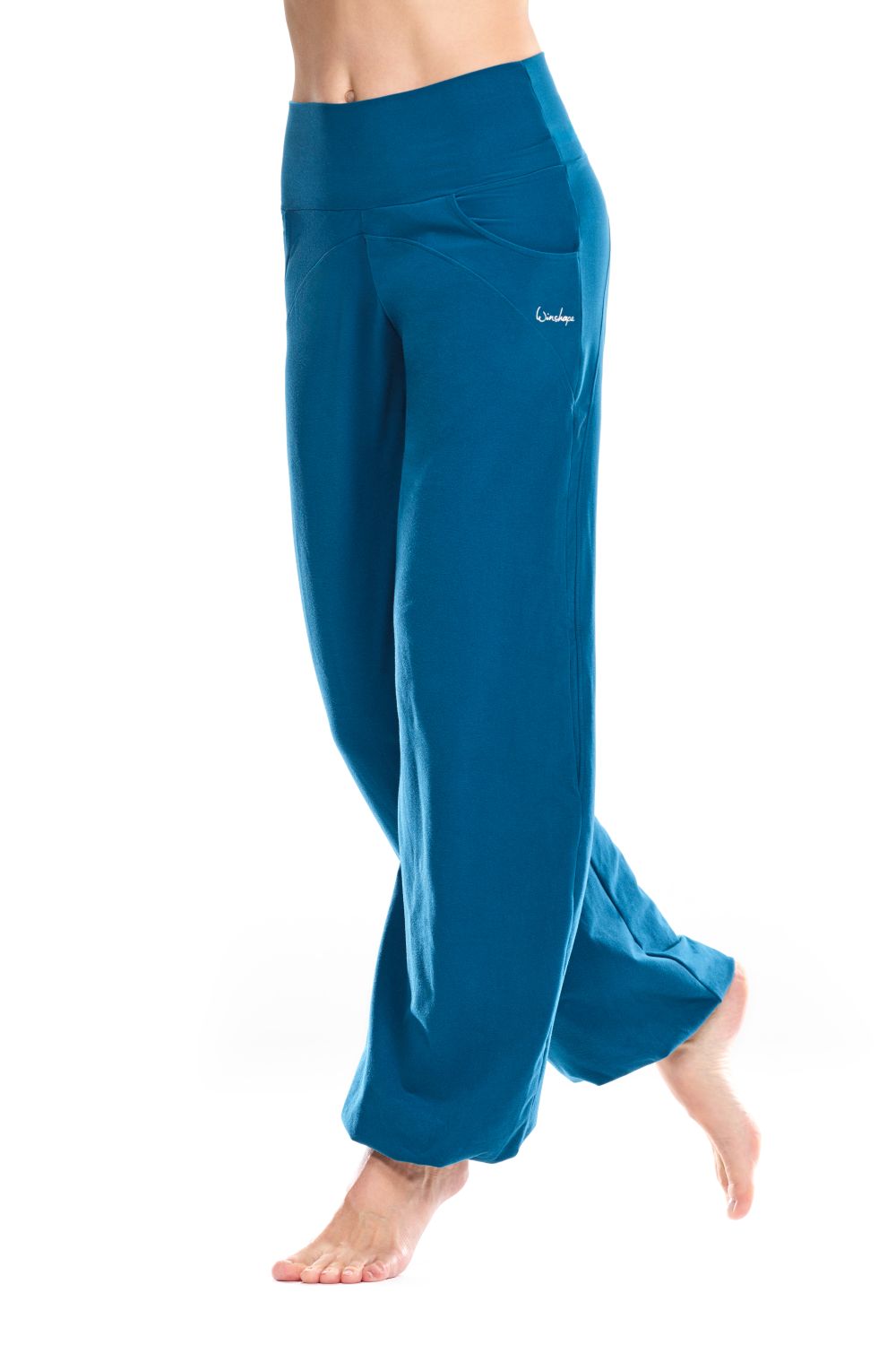 Thumbnail - Winshape Sporthose "Functional Light and Comfort Wide Leg Pants CUL102LC" mit Gummizug
