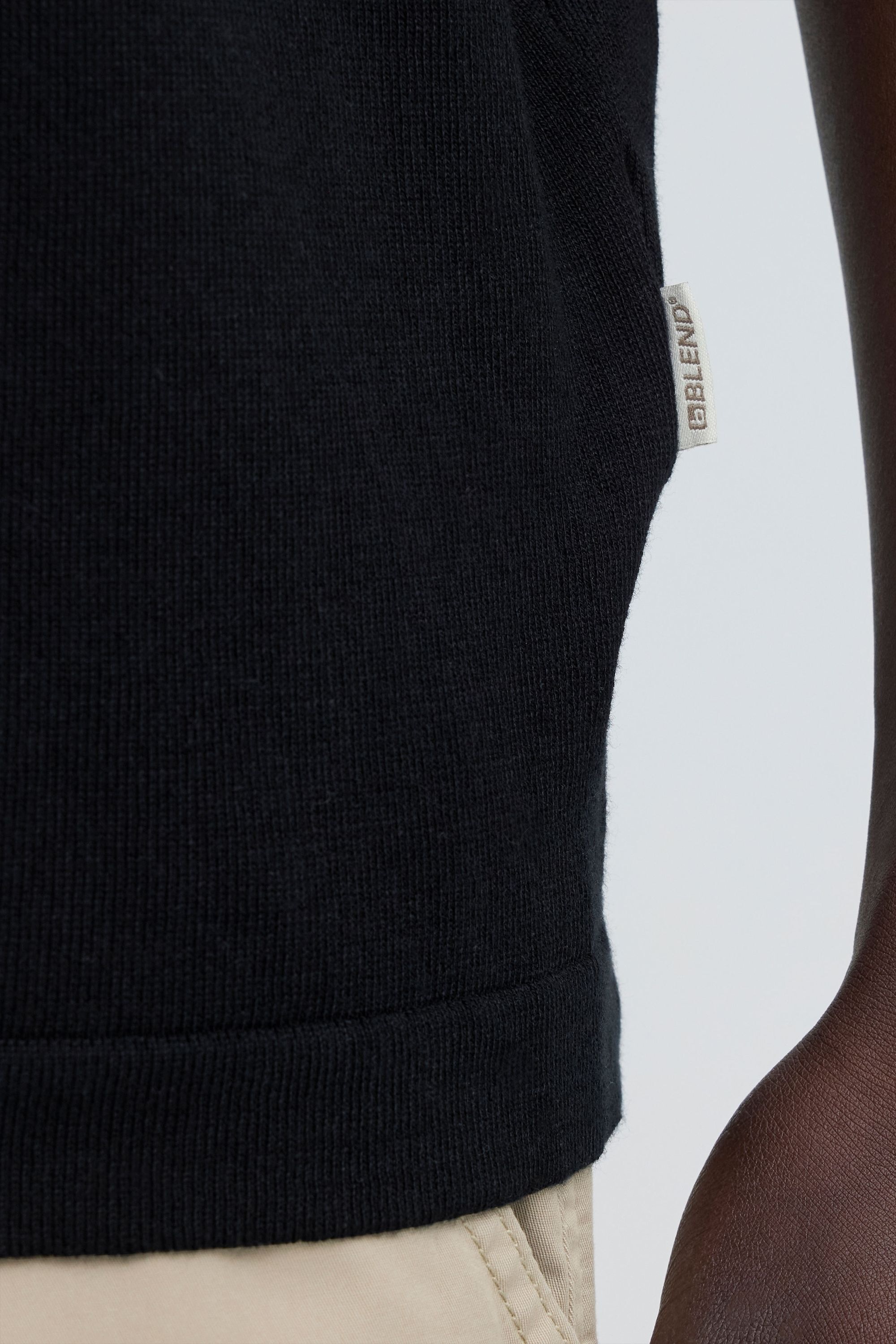 Blend Poloshirt »BHDao Polo« Feingestricktes Poloshirt mit kurzer Knopfleiste