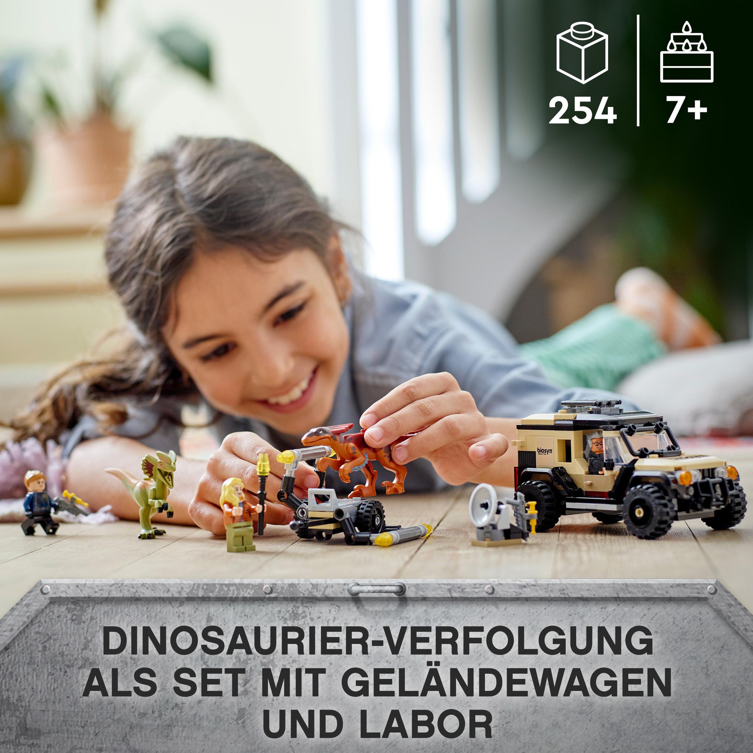 LEGO® Konstruktionsspielsteine »Pyroraptor & Dilophosaurus Transport (76951), LEGO® Jurassic World«, (254 St.), Made in Europe