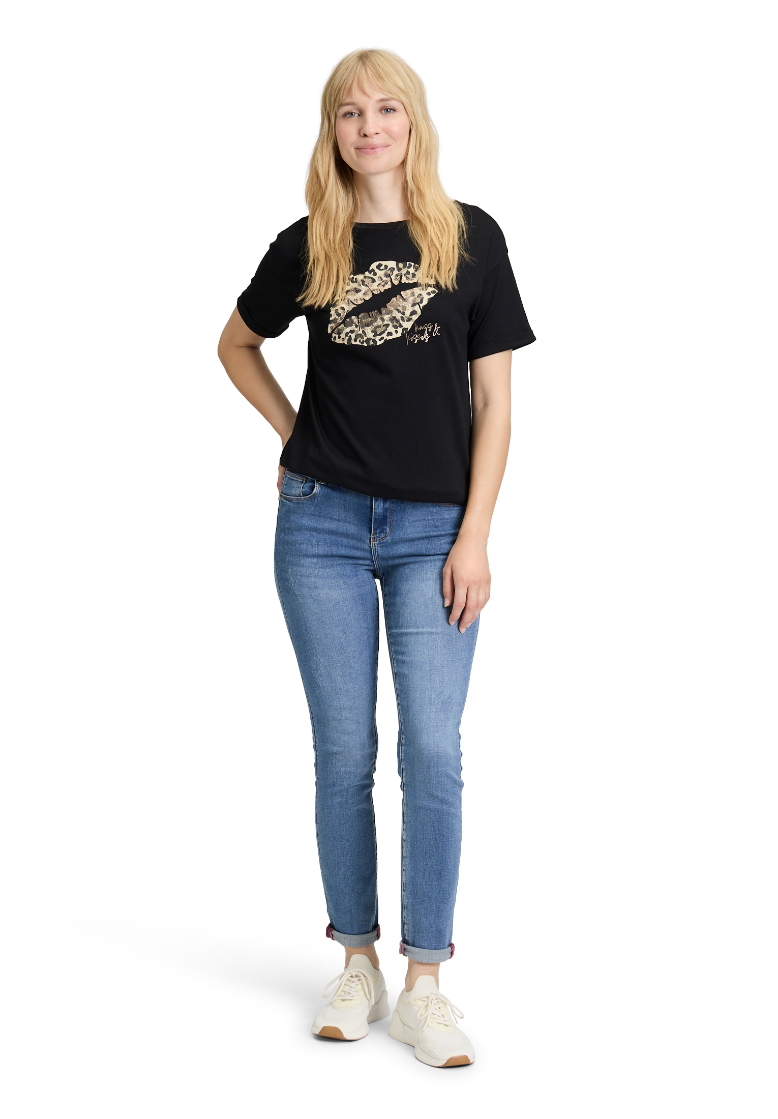 Betty Barclay Kurzarmshirt »Betty Barclay Casual-Shirt mit Aufdruck«, (1 tlg.)