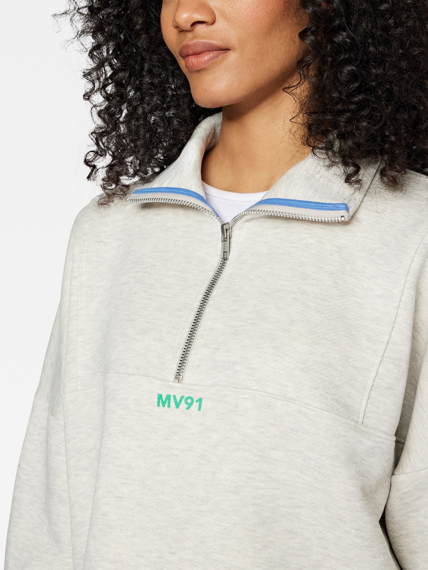 Mavi Langarmshirt »ZIP UP SWEATSHIRT«, Sweatshirt mit Reißverschluss