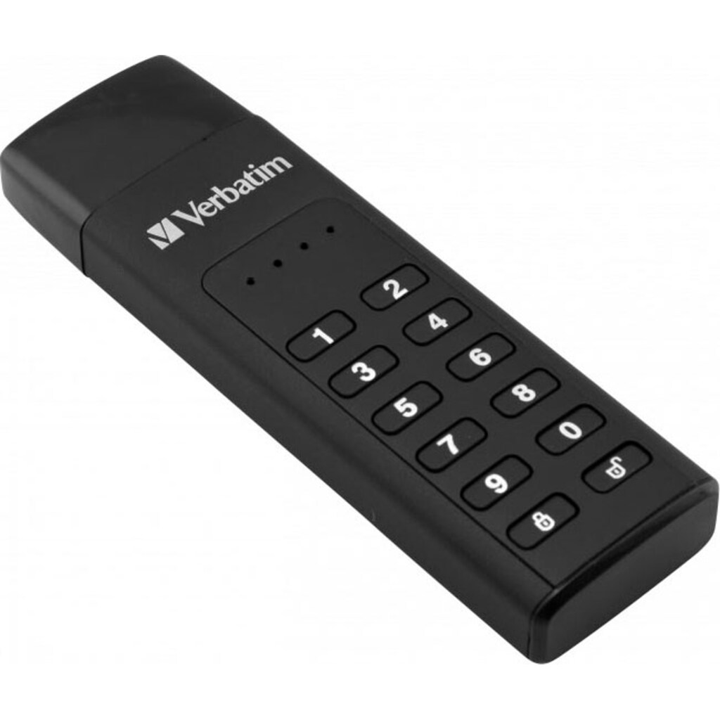 Verbatim USB-Stick »Keypad Secure 32GB«, (USB 3.2 Lesegeschwindigkeit 160 MB/s)