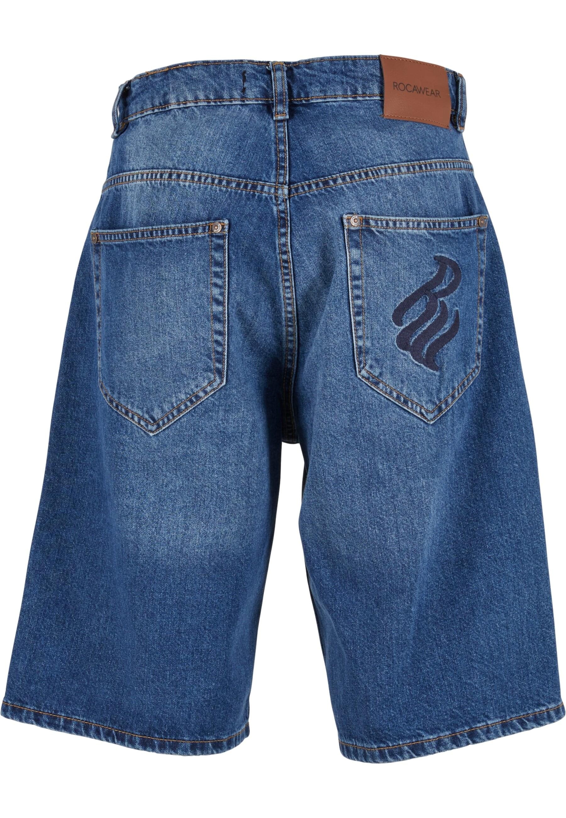 Rocawear Stoffhose "Rocawear Herren Rocawear FRI Baggy Fit Jeansshort", (1 günstig online kaufen