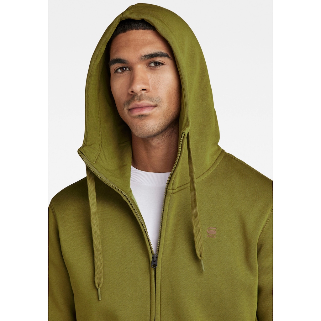 G-Star RAW Kapuzensweatjacke »Premium Basic Hooded Zip Sweater«