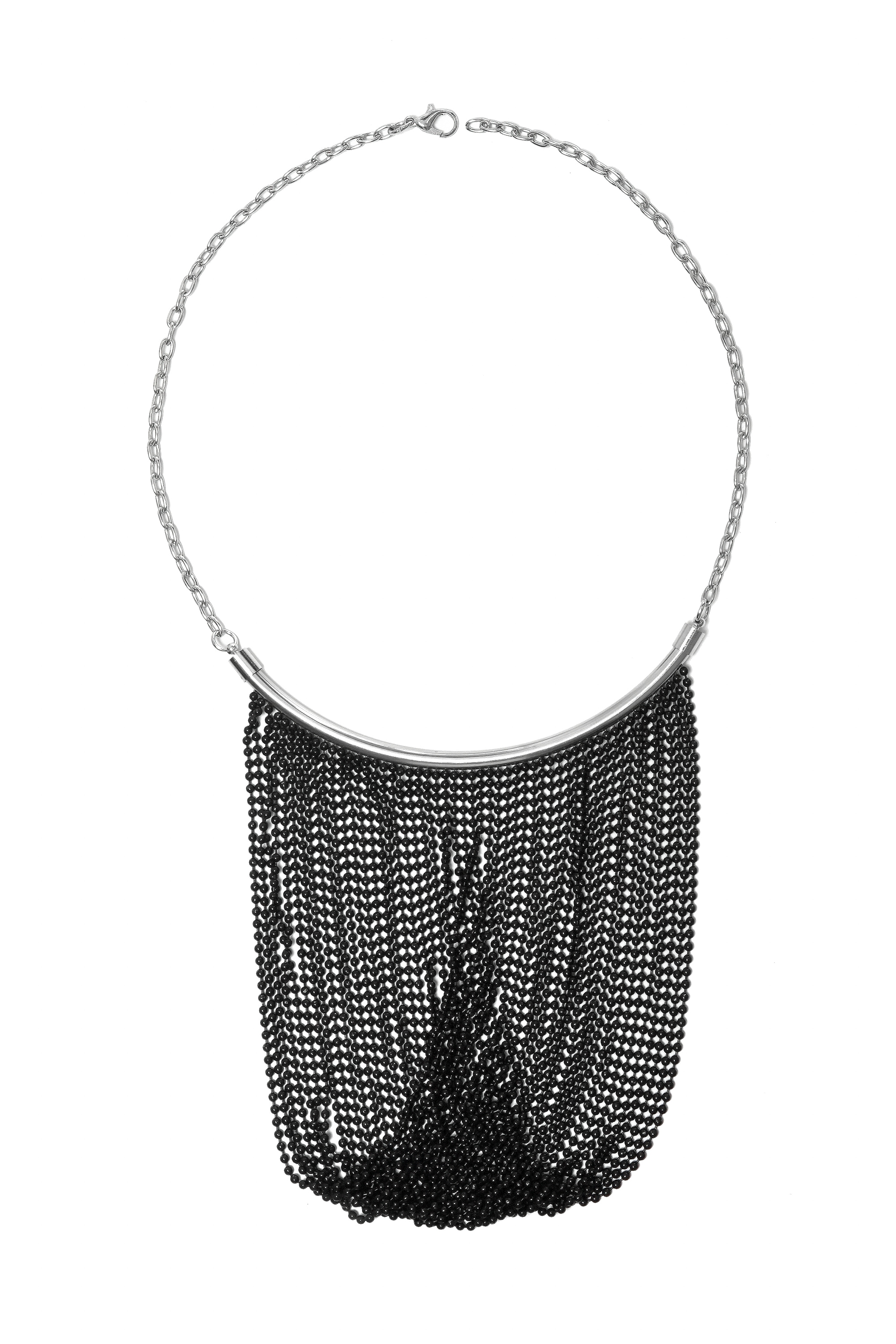 COLLEZIONE ALESSANDRO Statementkette "Uta" mit vielen schwarzen Kugelketten günstig online kaufen