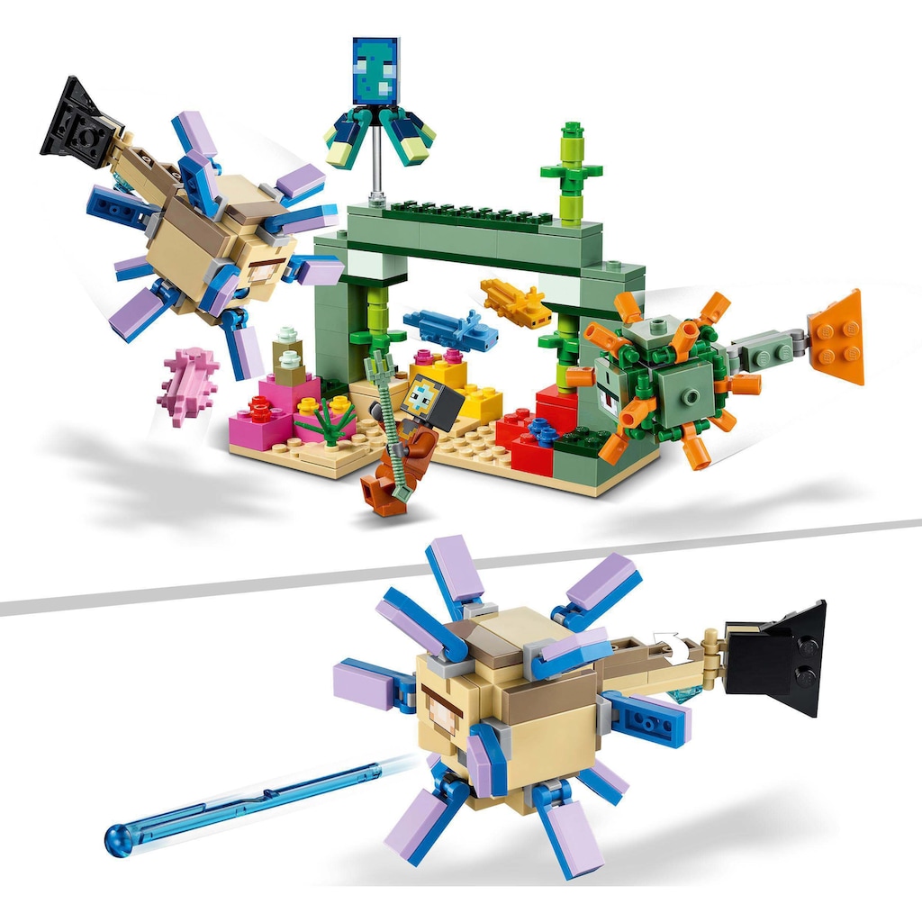 LEGO® Konstruktionsspielsteine »Das Wächterduell (21180), LEGO® Minecraft™«, (255 St.)