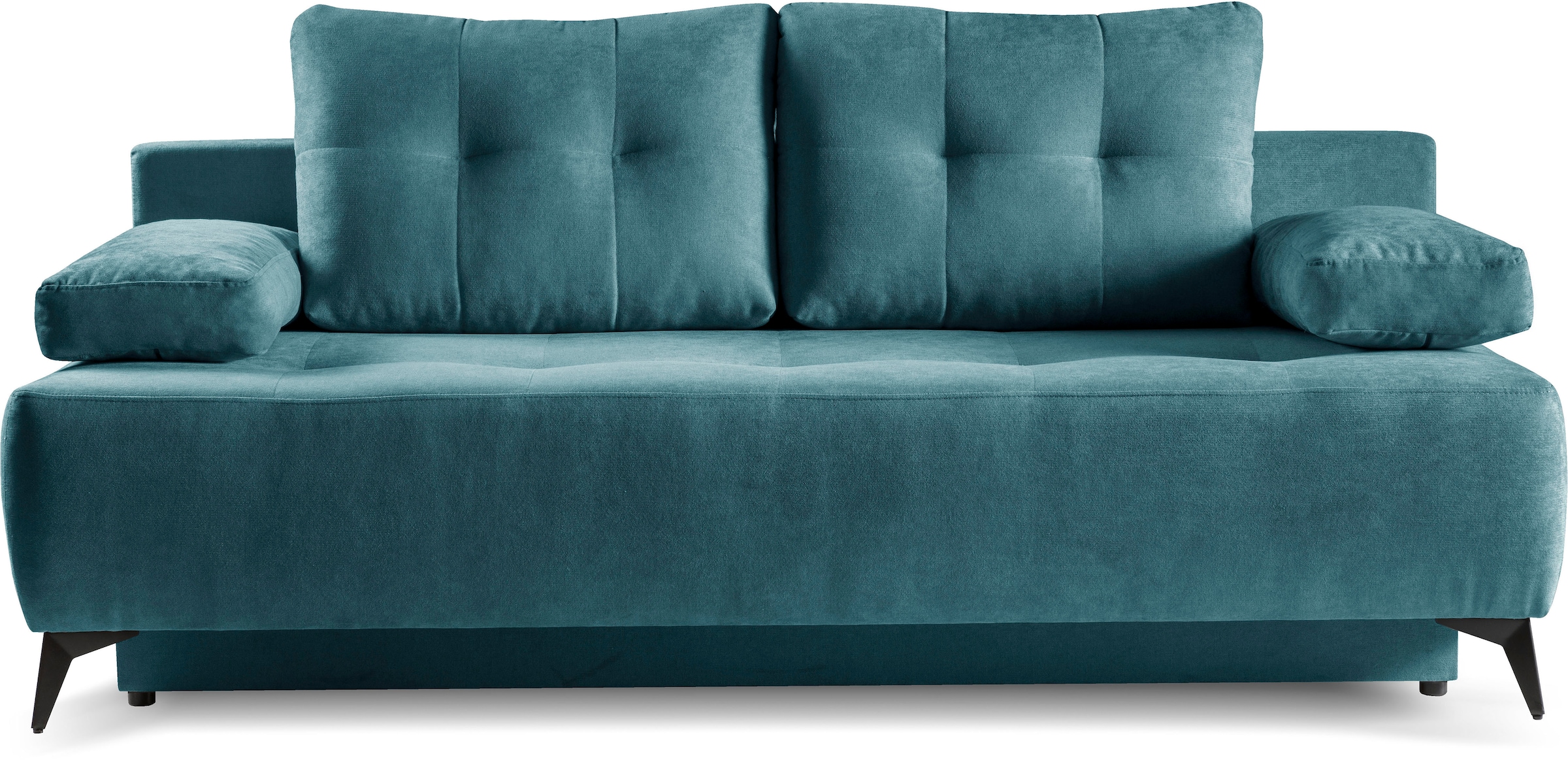 WERK2 Schlafsofa »Oakland«, 2-Sitzer Sofa & Schlafcouch mit Bettkasten