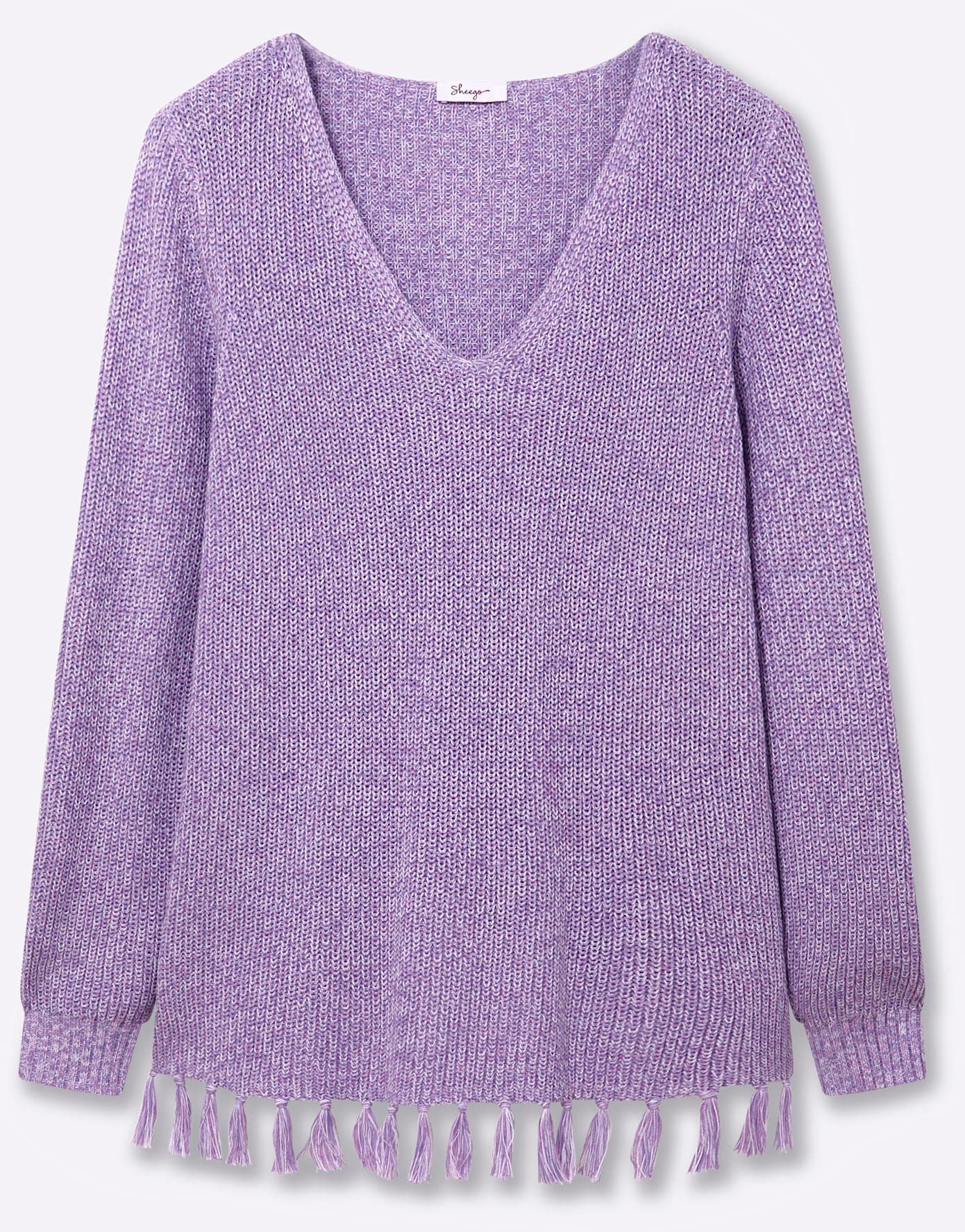 Thumbnail - Sheego V-Ausschnitt-Pullover "Pullover"