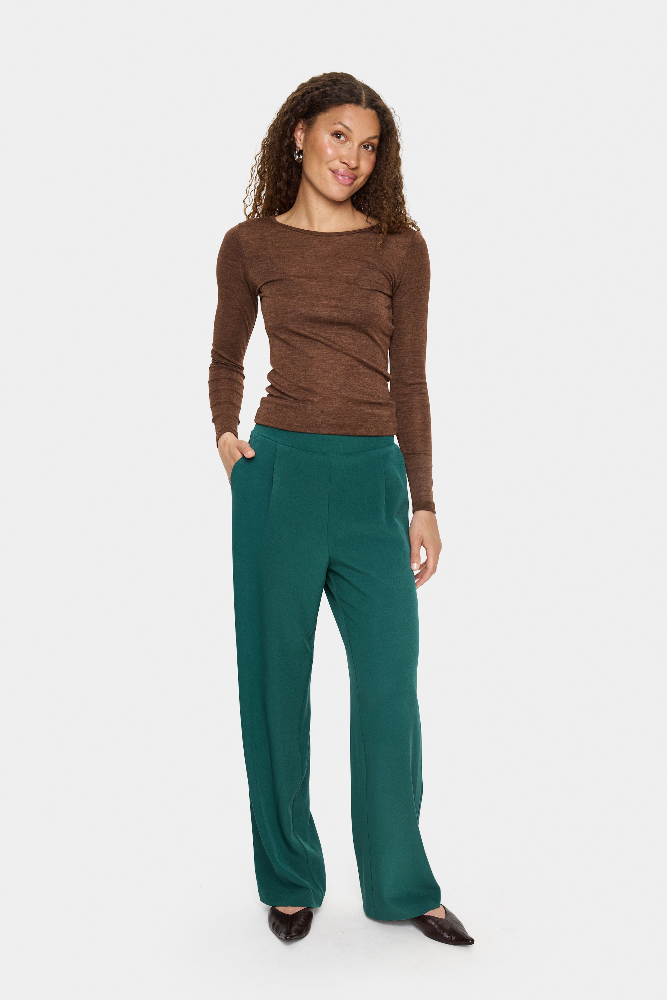 Saint Tropez Anzughose »CelestSZ Wide Leg Pants«