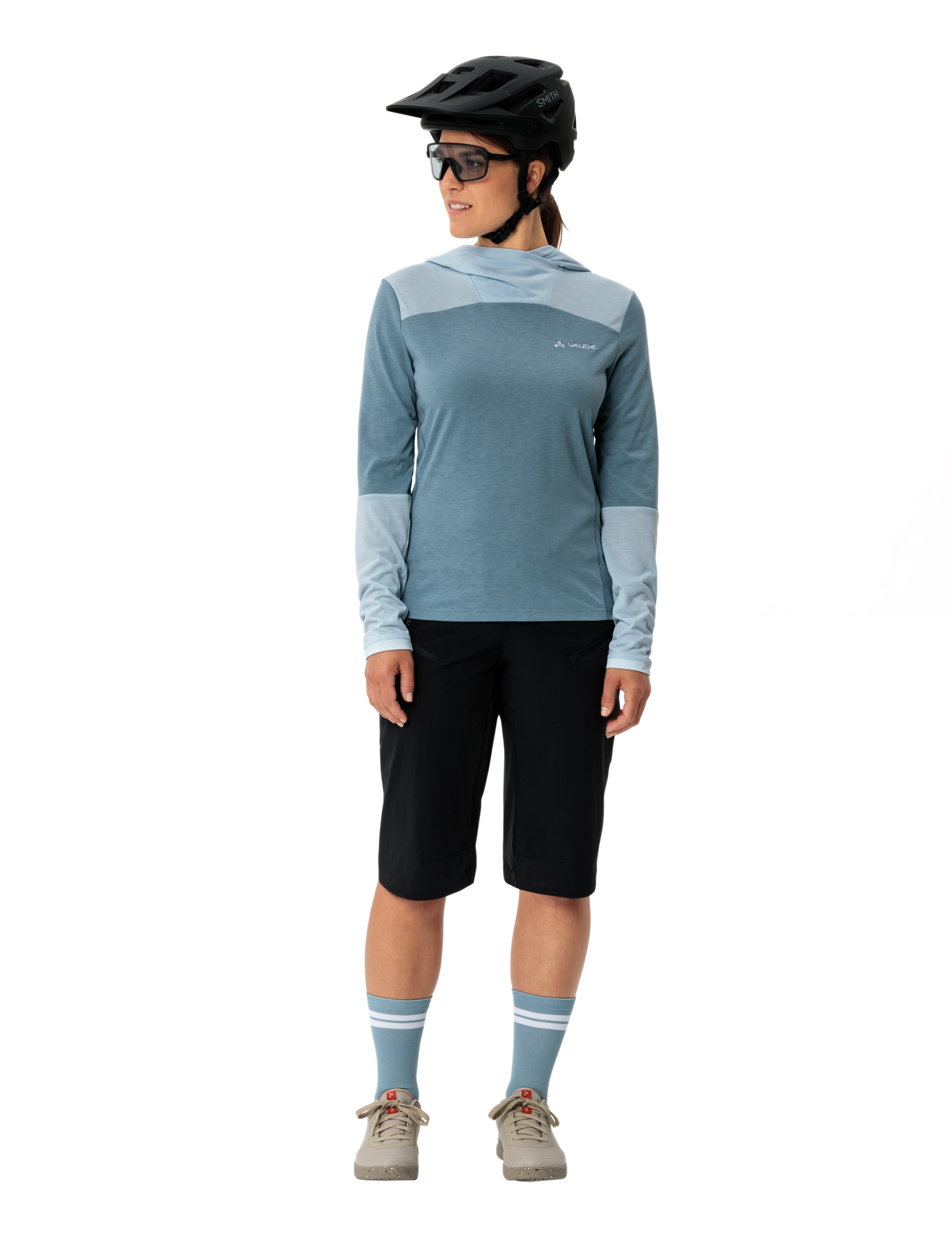 VAUDE Funktionsshirt »WOMEN'S TREMALZO LS SHIRT«, (1 tlg.), Rückentasche mit gewendetem Reißverschluss