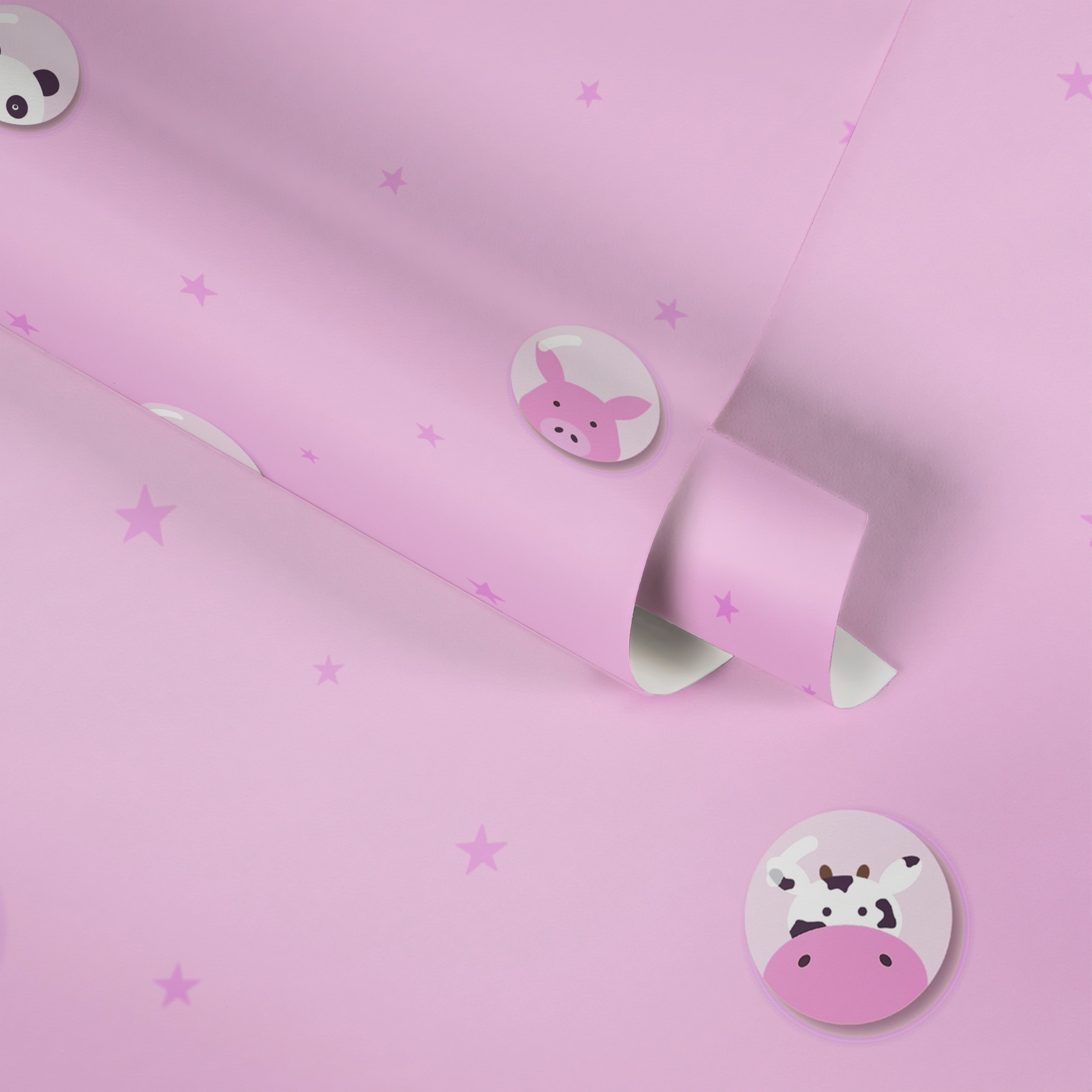A.S. Création Vliestapete »Little Love«, Motiv-abstrakt-naturalistisch, Kindertapete Tapete Tier Tapeten Kinderzimmer Schlafzimmer Design Büro