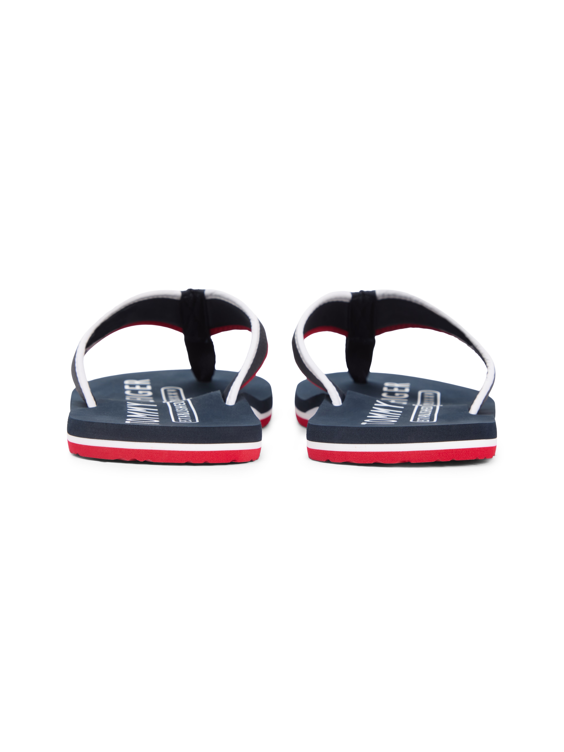 Tommy Hilfiger Zehentrenner »HILFIGER TUMBLE BEACH SANDAL«