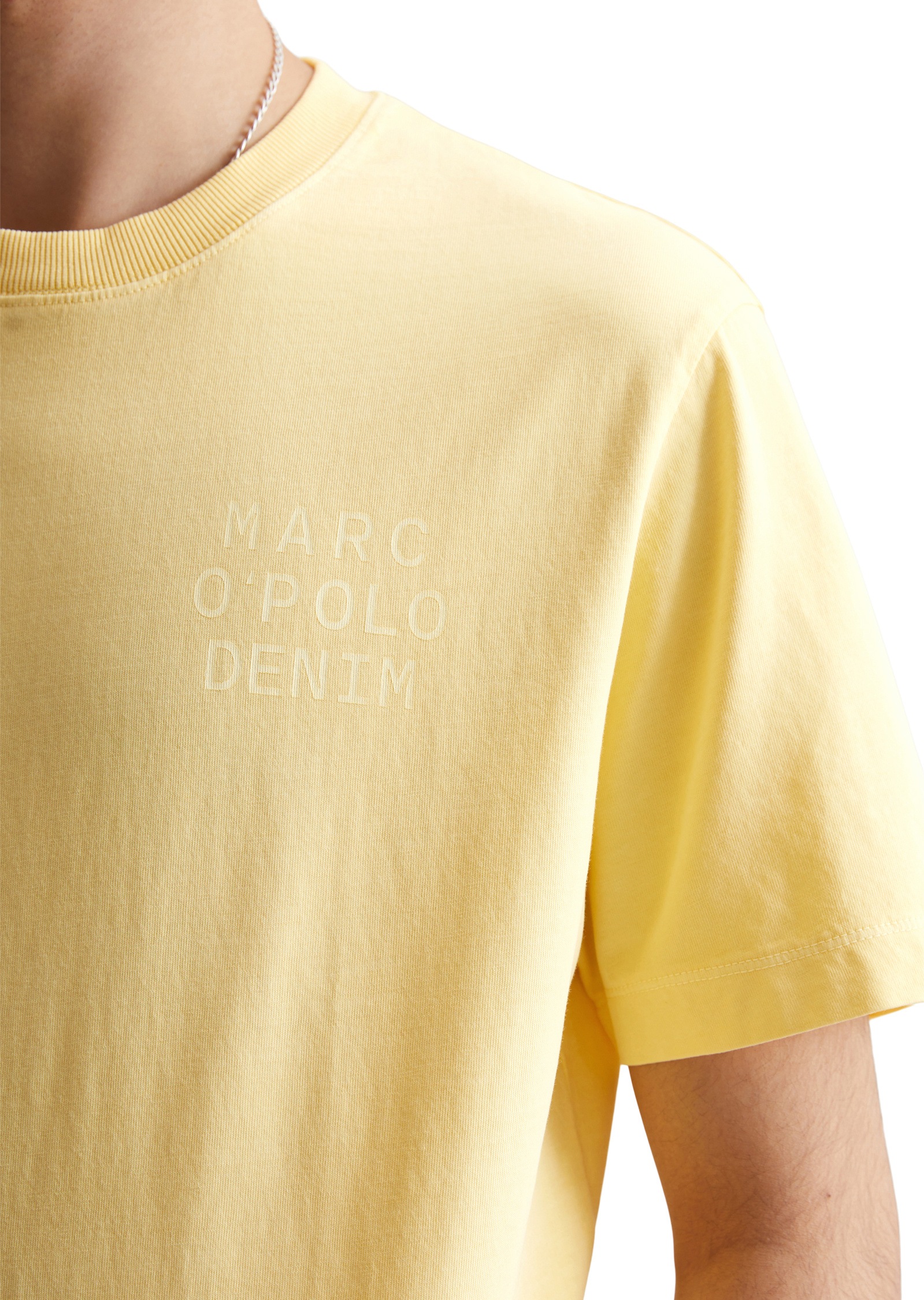 Marc O'Polo DENIM T-Shirt »mit Logoprint auf Vorder- und Rückseite«