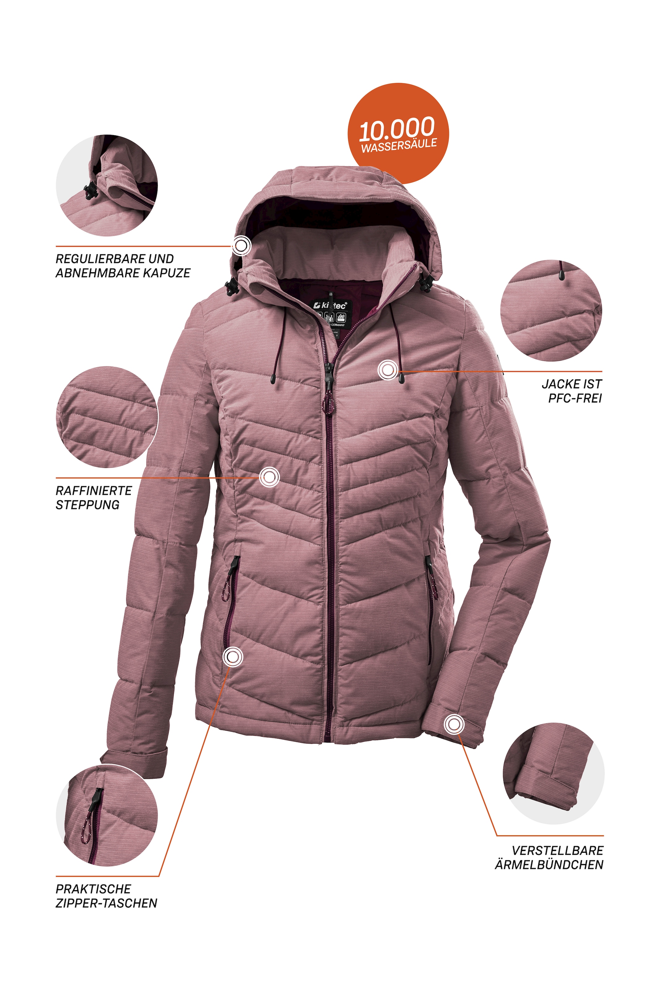 QLTD WMN | Killtec BAUR online 149 Steppjacke »KOW JCKT« bestellen