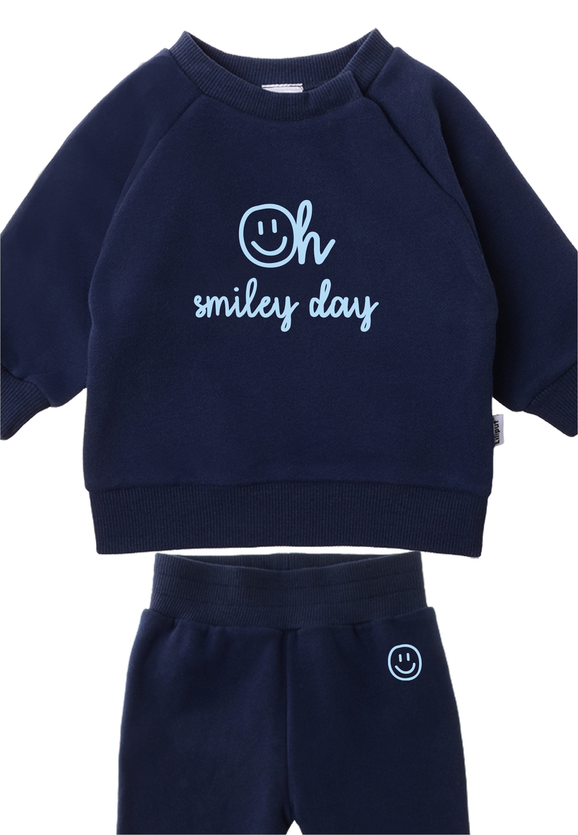Liliput Sweatanzug »oh smiley day«, aus weichem Sweatmaterial