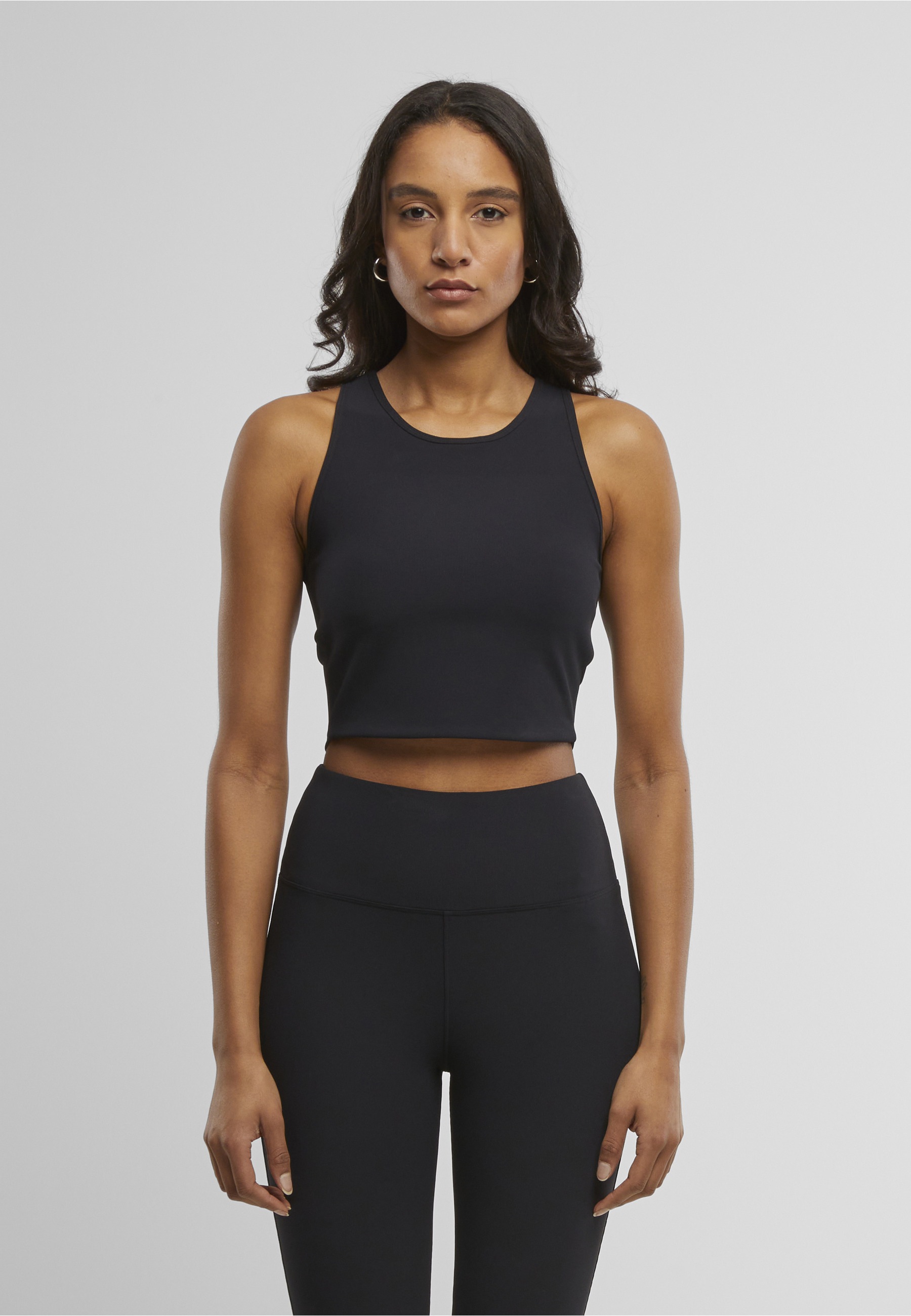 URBAN CLASSICS Muskelshirt »Urban Classics Ladies Sports Top Rib Ladies Sports Top Rib« 1