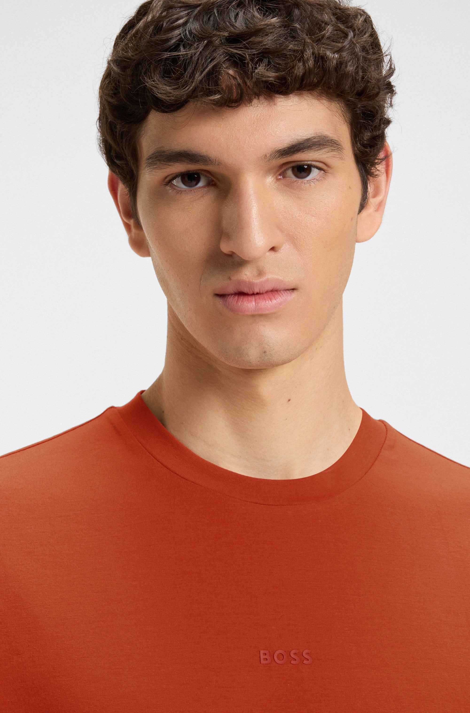 BOSS ORANGE T-Shirt »TChup« mit Rundhalsausschnitt