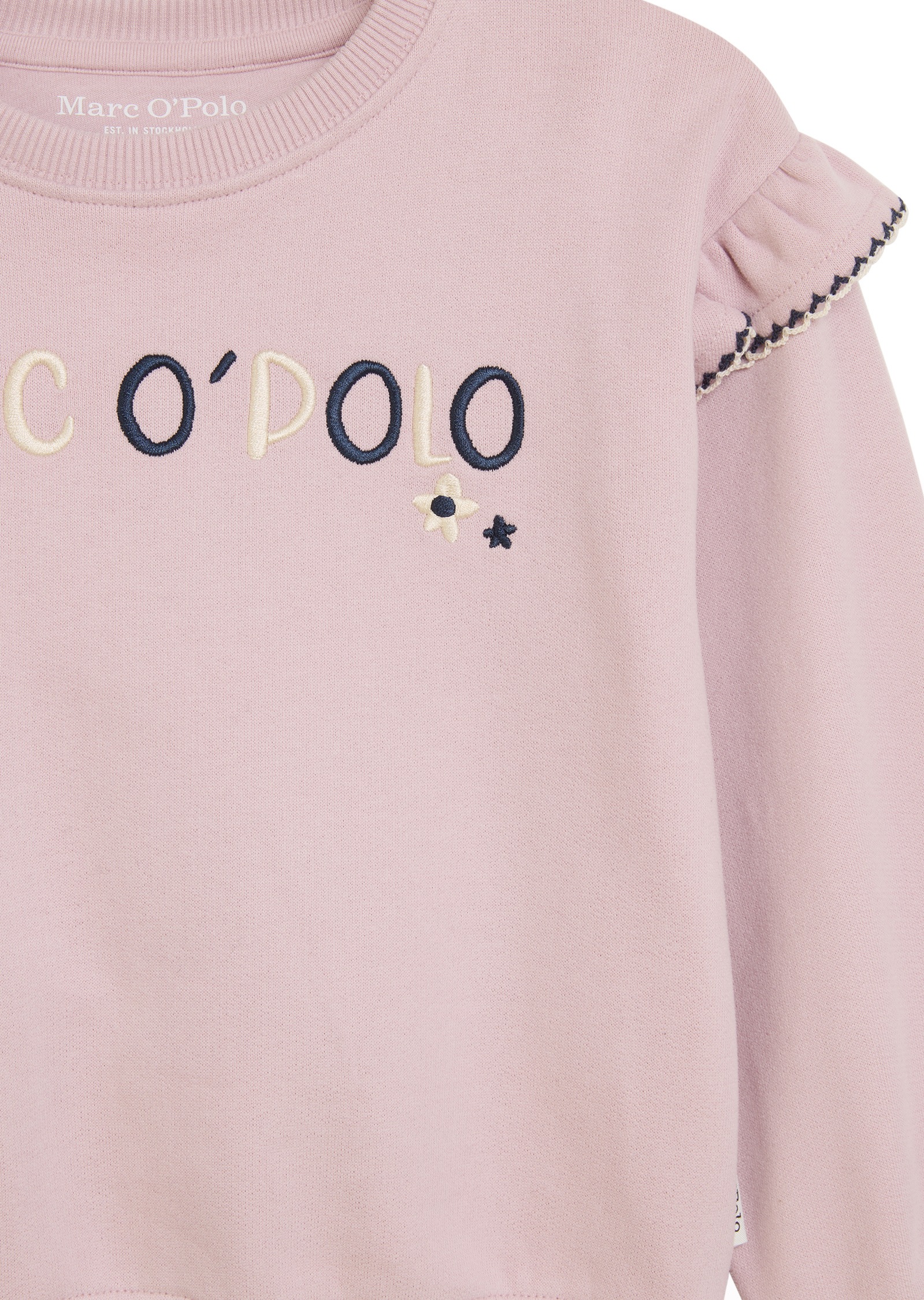 Marc O'Polo Sweatshirt »mit Rüschen-Details oder Allover-Print«