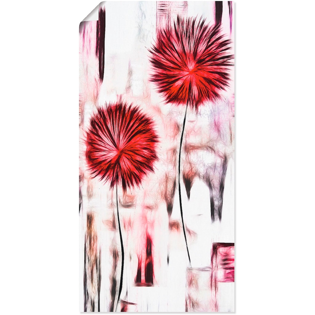 Artland Wandbild »Blumen«, Blumen, (1 St.)