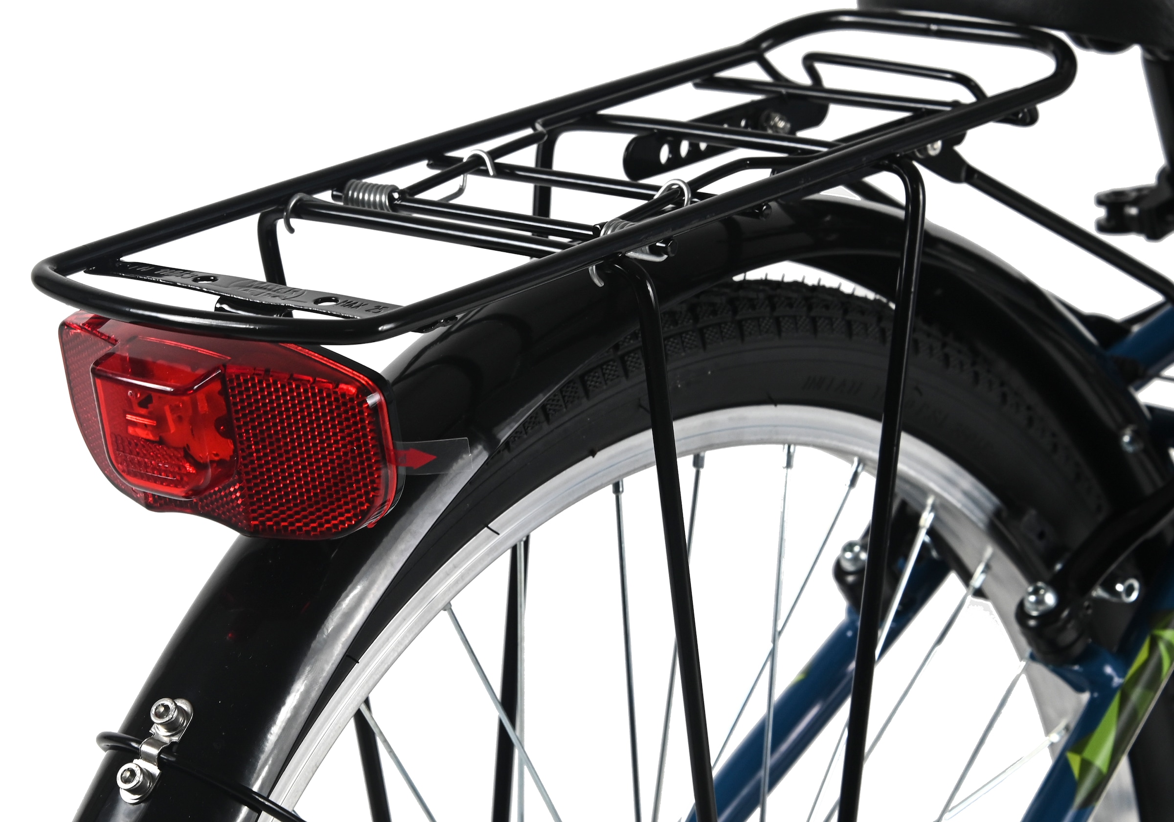 Dacapo Kinderfahrrad »24" Bobby Blau 7 Gänge RH 32 cm - Ab 8 Jahre« 7 Gang Kettenschaltung