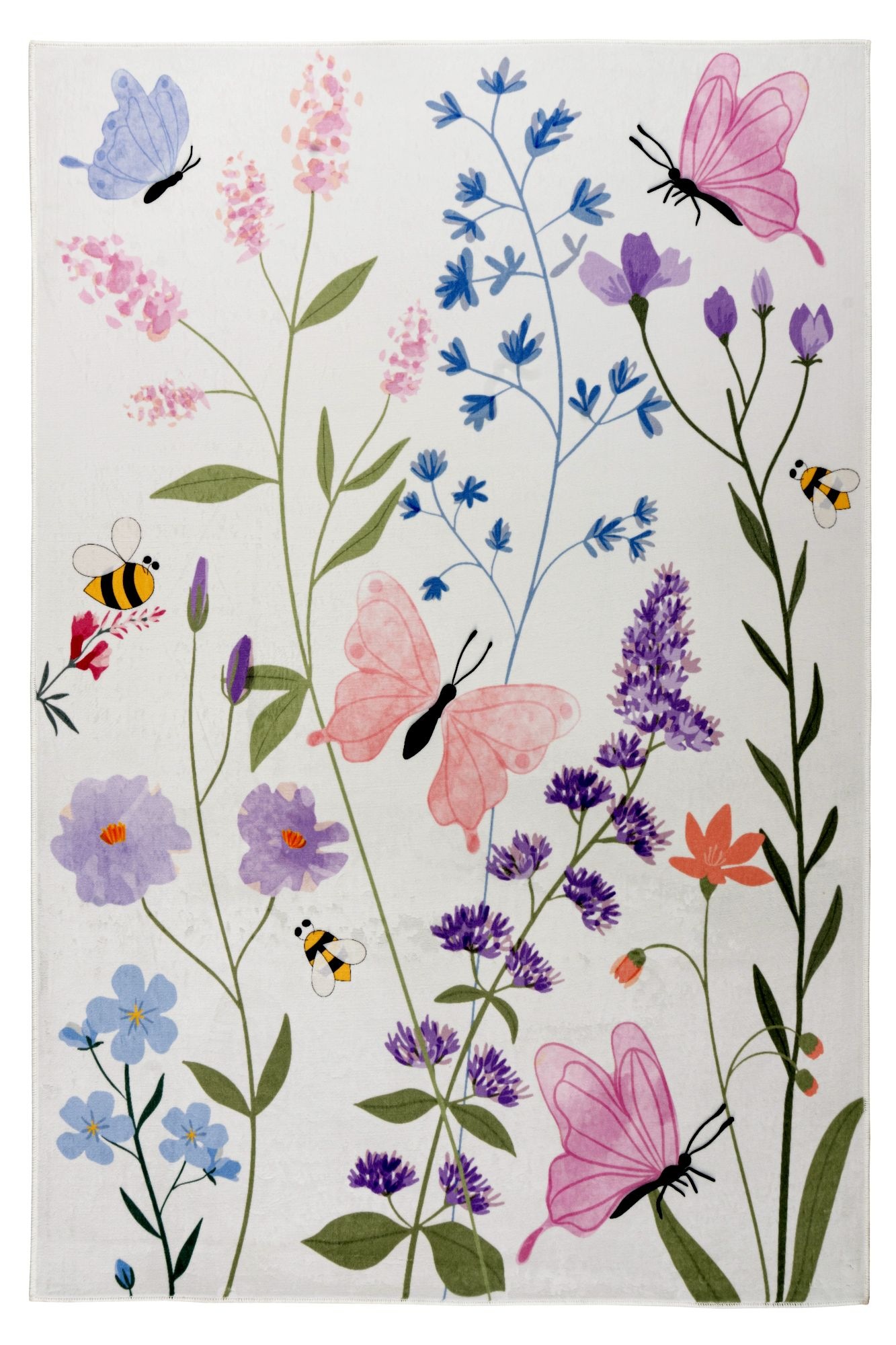 Obsession Kinderteppich "Magic Kids ML 109" rechteckig 8 mm Höhe Motiv Blum günstig online kaufen