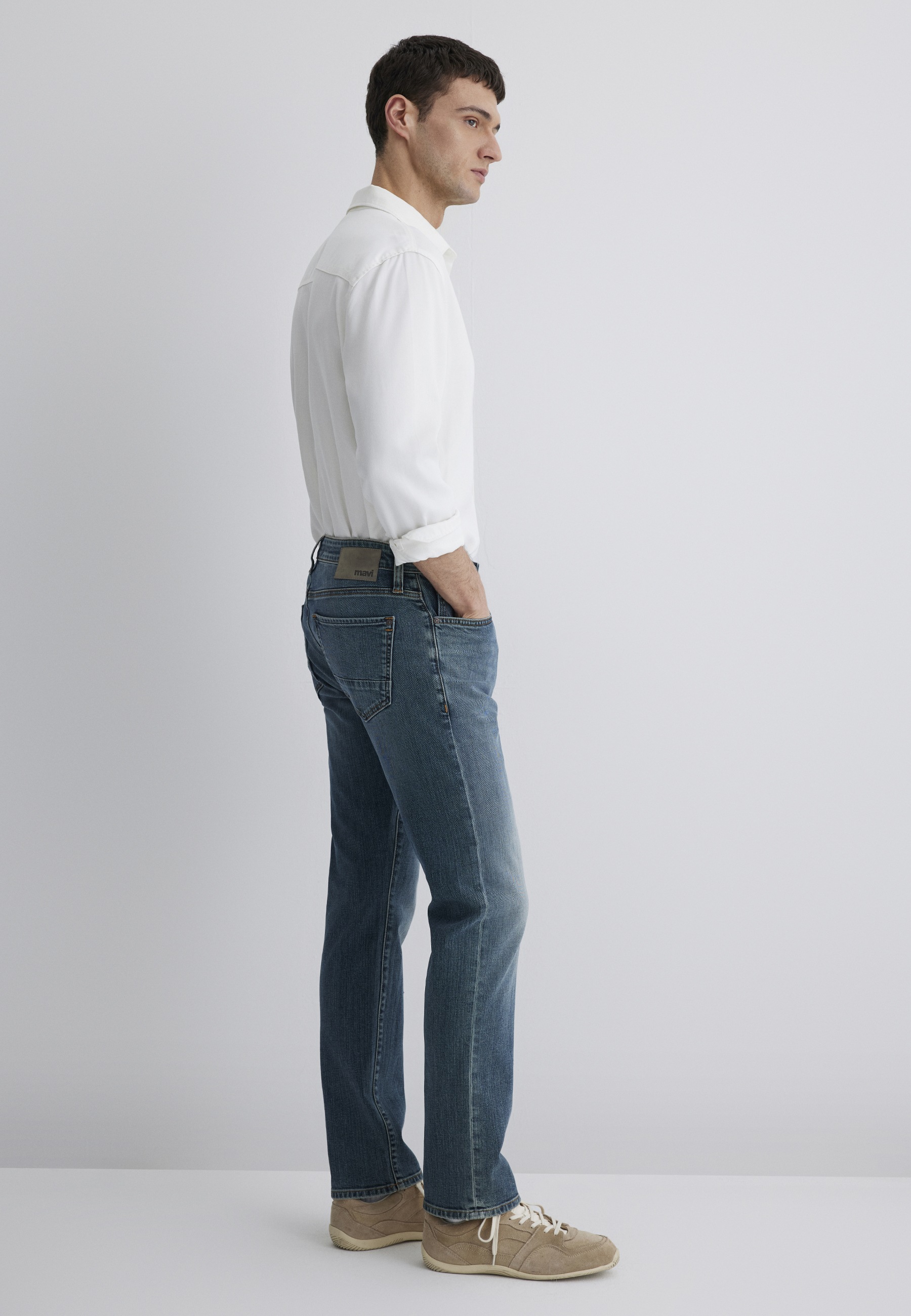 Mavi Straight-Jeans "MARCUS", Slim Straight Jeans günstig online kaufen