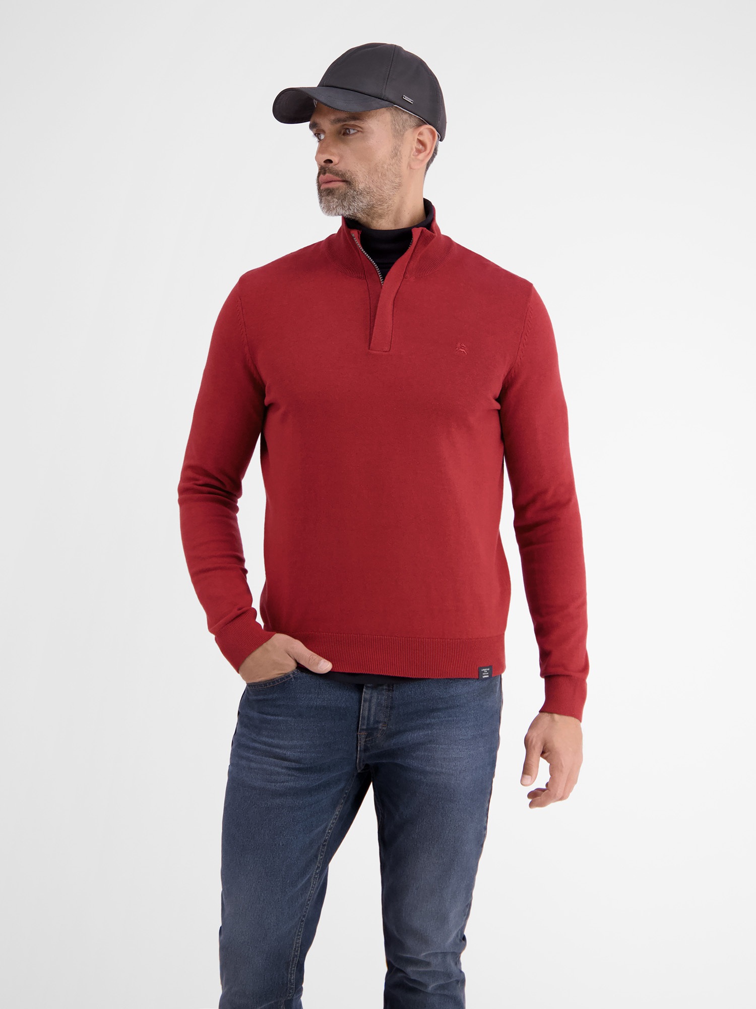 LERROS Strickpullover »LERROS Troyer in Twist-Strick«