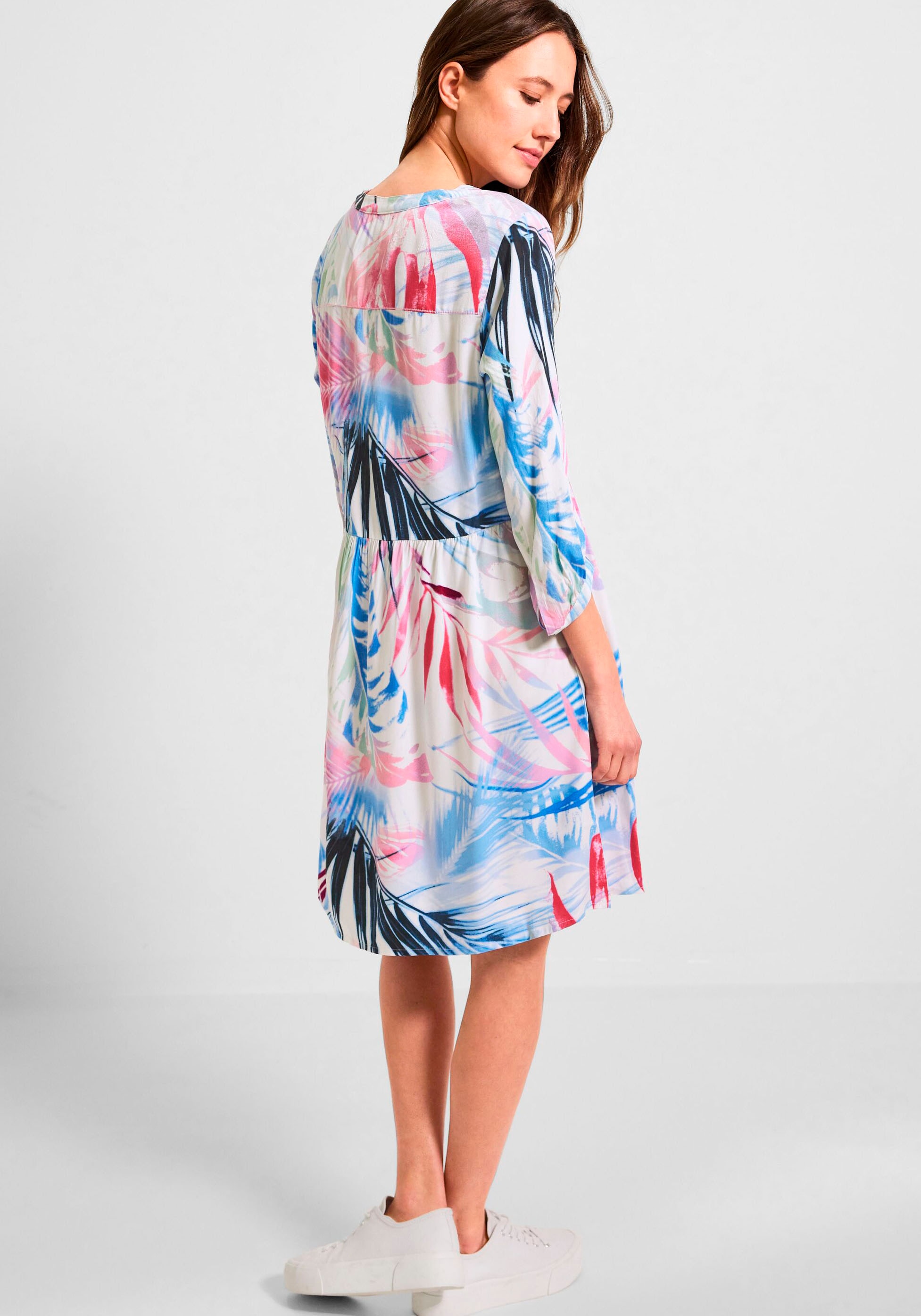 kaufen BAUR Print | für Optik Print Dress«, Druckkleid Cecil trendiger »TOS in