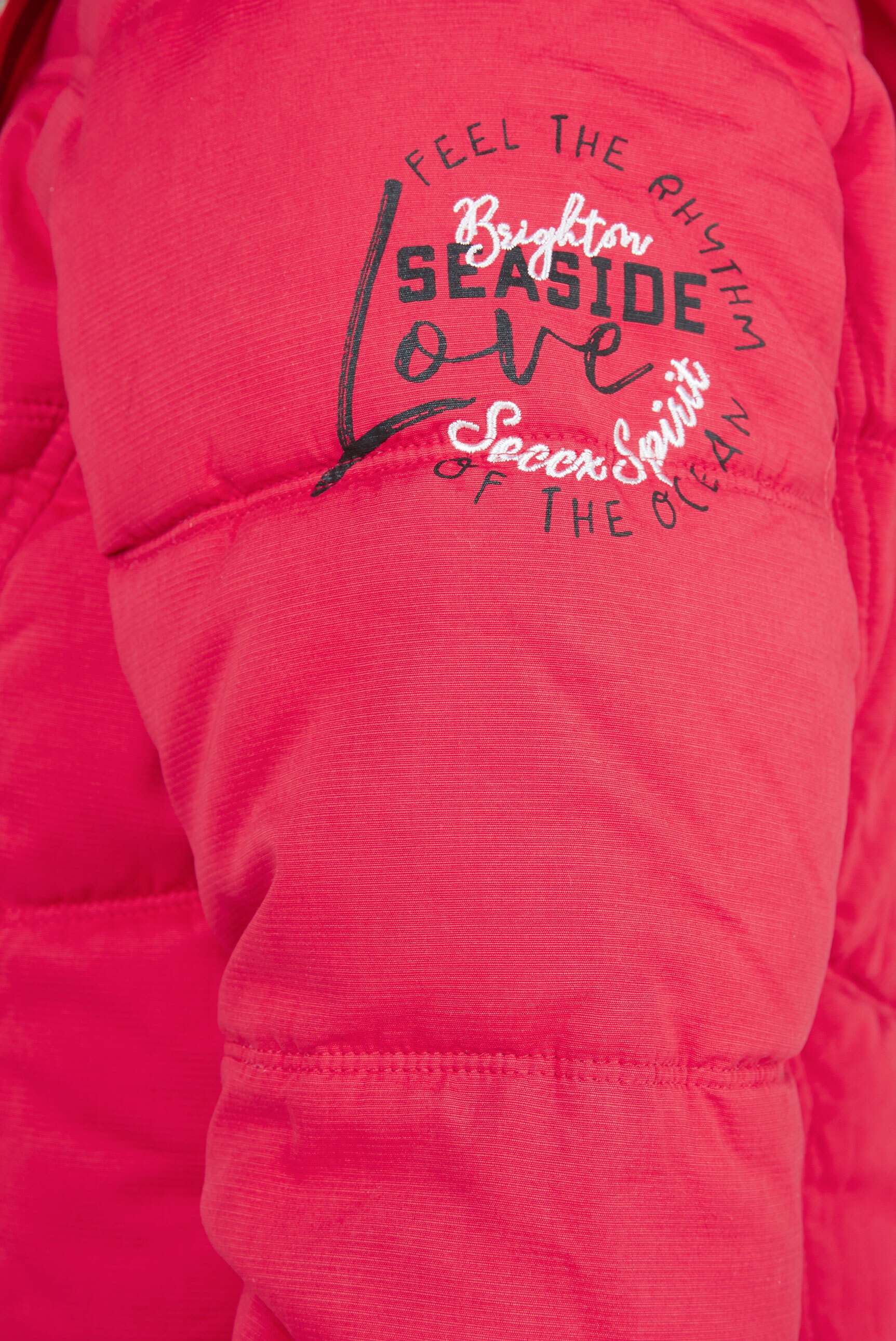 SOCCX Winterjacke, mit Kapuze, mit Plüschfutter