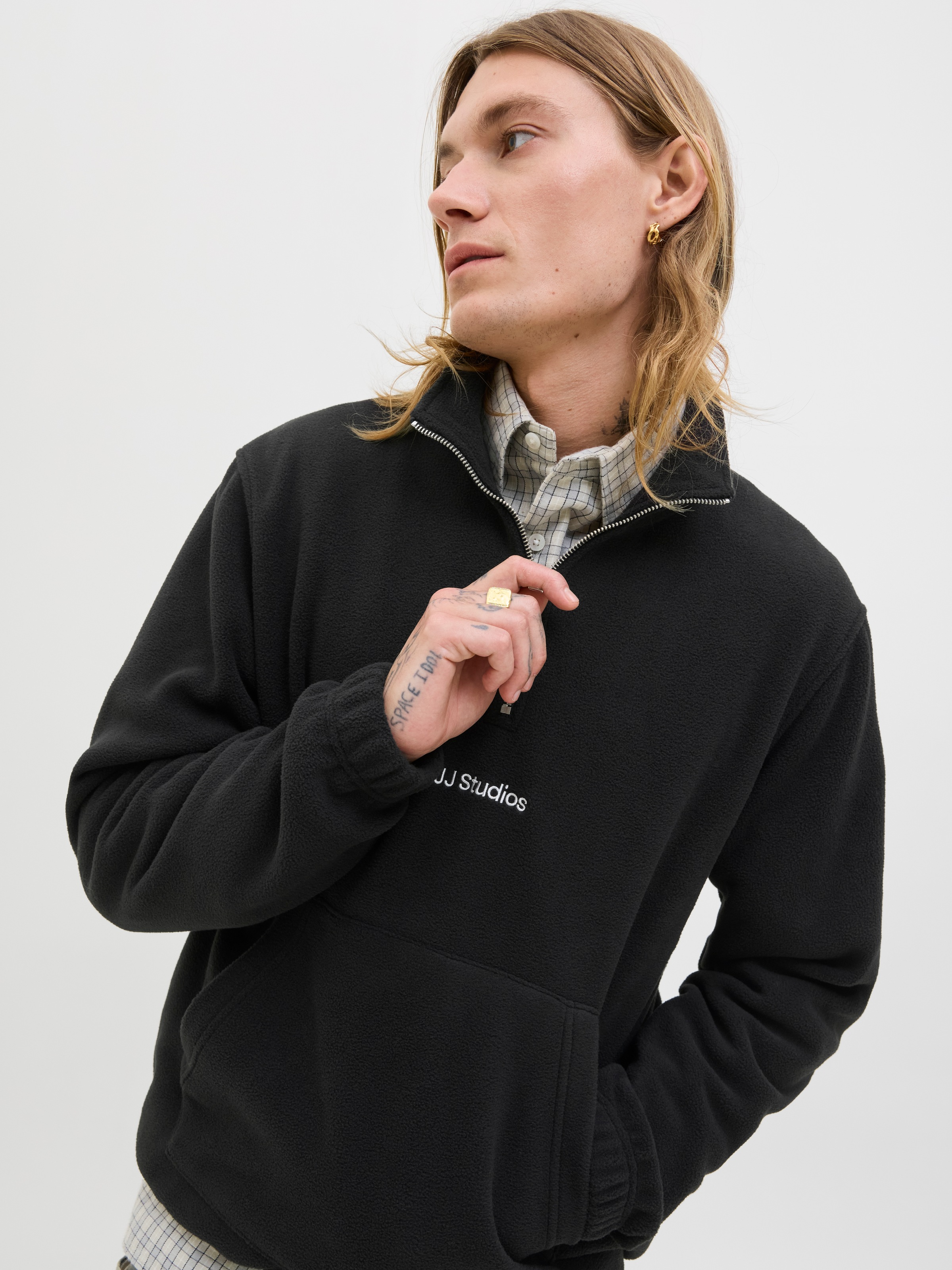 Jack & Jones Sweatshirt "JJSOHO HALFZIP FLEECE" günstig online kaufen