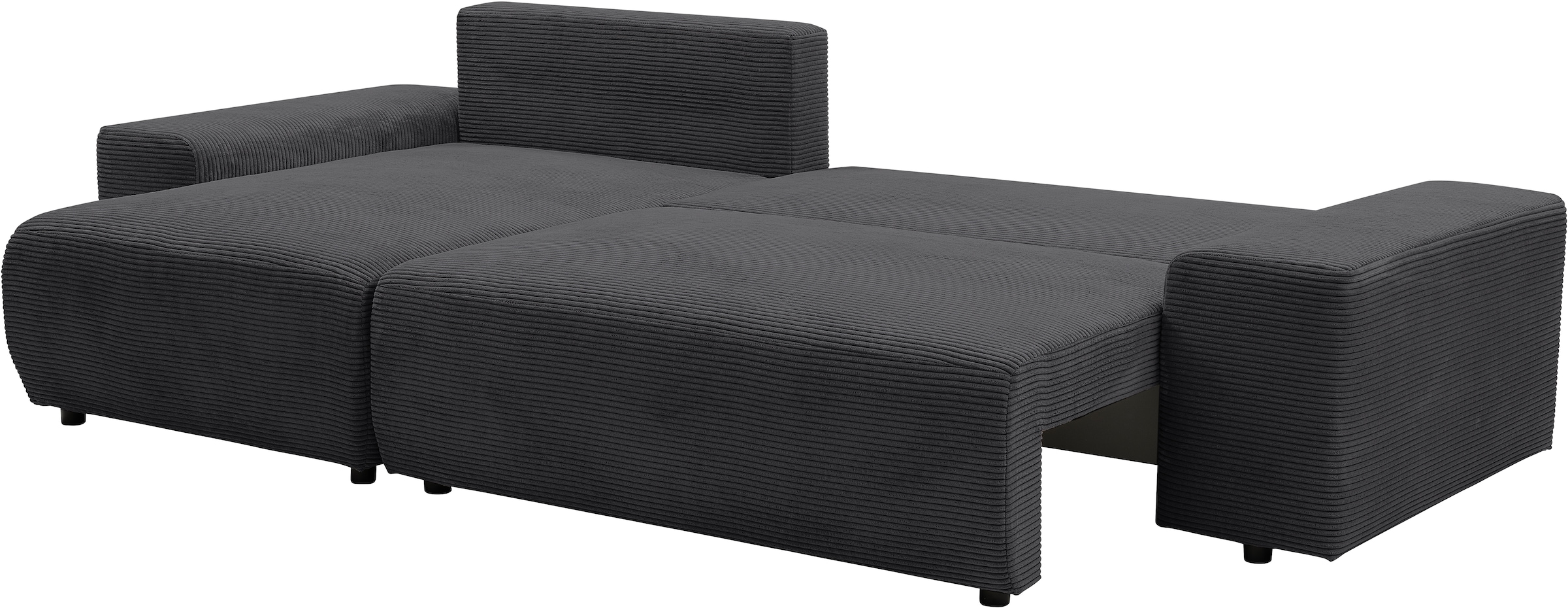WERK2 Ecksofa »Amsterdam, zeitlos und elegant, Breite 300cm, L-Form«, Design Ecksofa mit hohem Komfort, Schlaffunktion & Bettkasten