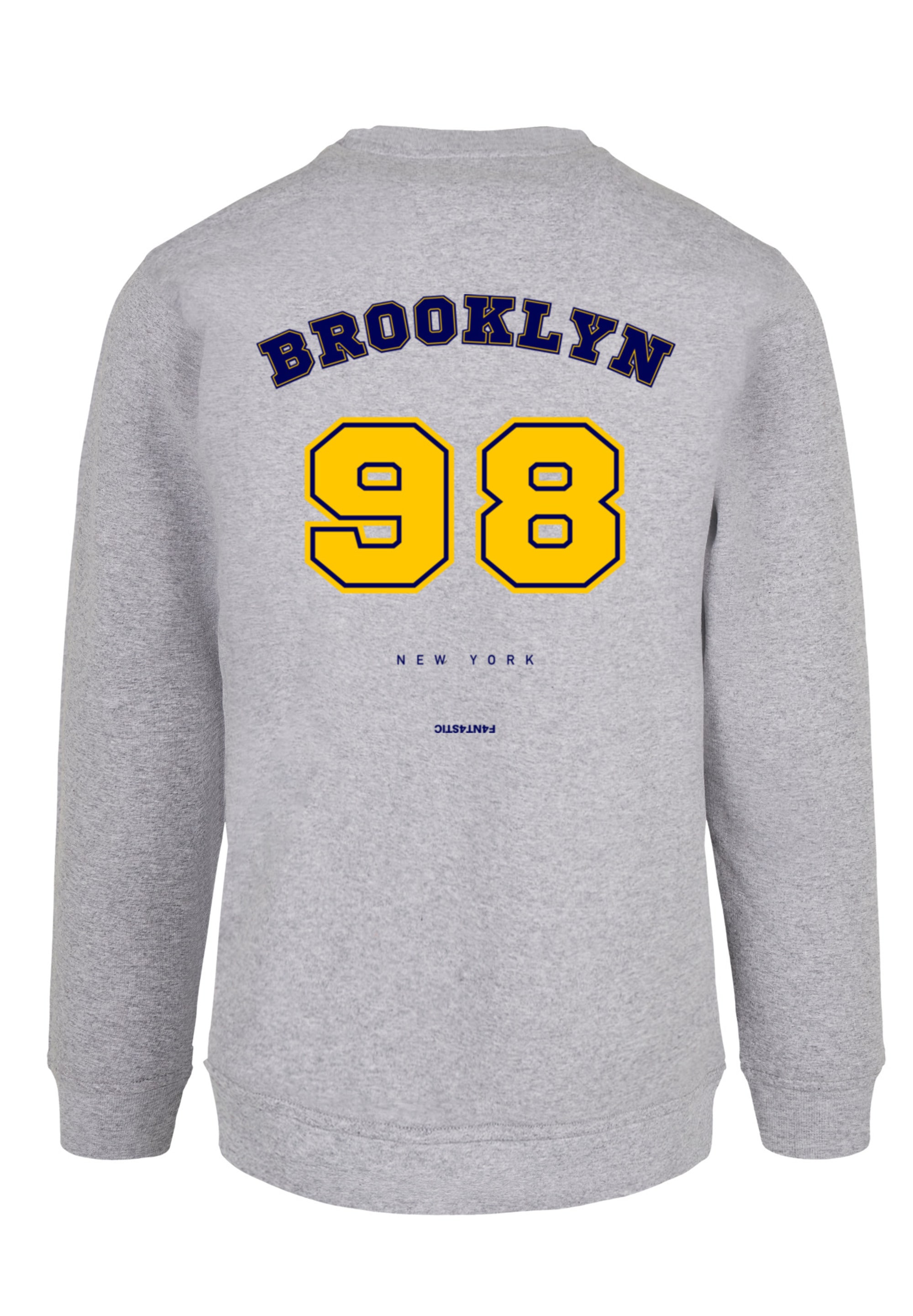 F4NT4STIC Kapuzenpullover »Brooklyn 98 NY CREW«, Print