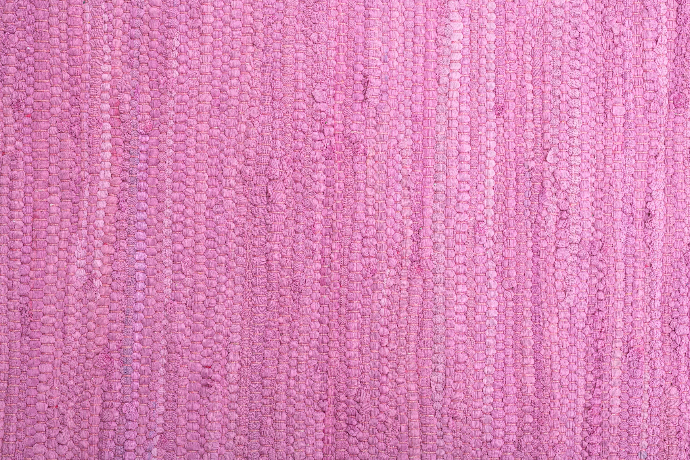 my home Teppich »Cadis«, rechteckig, 5 mm Höhe, Wendeteppich, mit Fransen, Uni Farben, handgewebt, reine Baumwolle