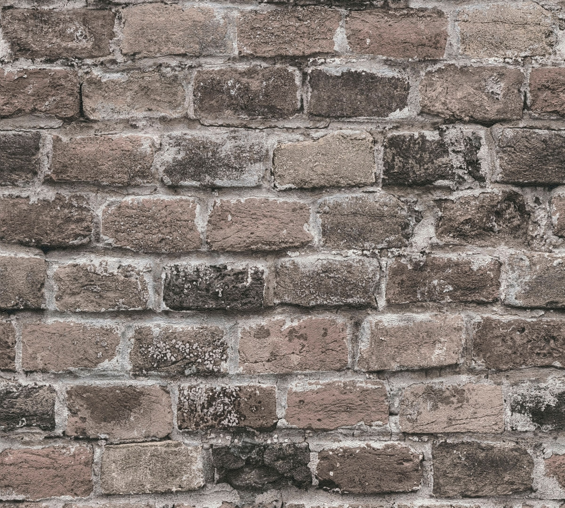 A.S. Création Vliestapete »Bricks & Stones Steinoptik«, matt-gemustert-neutral, Tapete Stein Tapeten Wohnzimmer Schlafzimmer Küche modern Design Optik