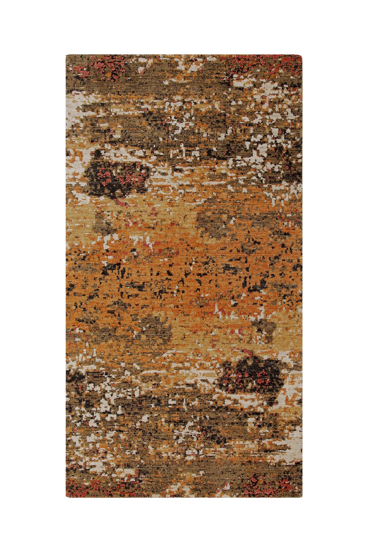 Teppich ESPRIT "East Village", braun, B:50cm H:6mm L:80cm, Schurwolle, Teppiche, Teppich, Wollteppich, Vintage, gewebt, kurzflor, edel, Wohnzimmer, boho 3