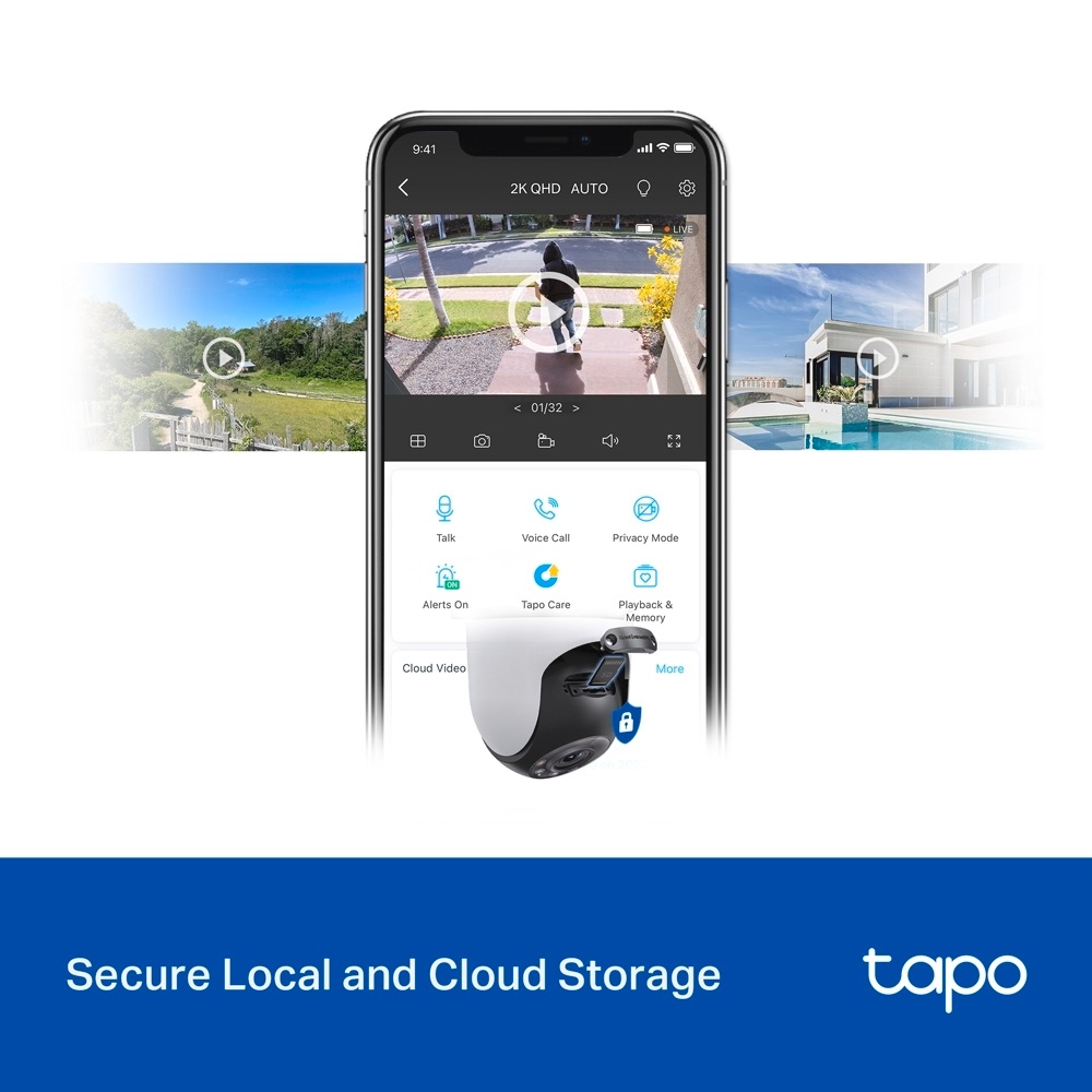 TP-Link Überwachungskamera »Tapo C520WS Outdoor Pan/Tilt Security IP«, Außenbereich