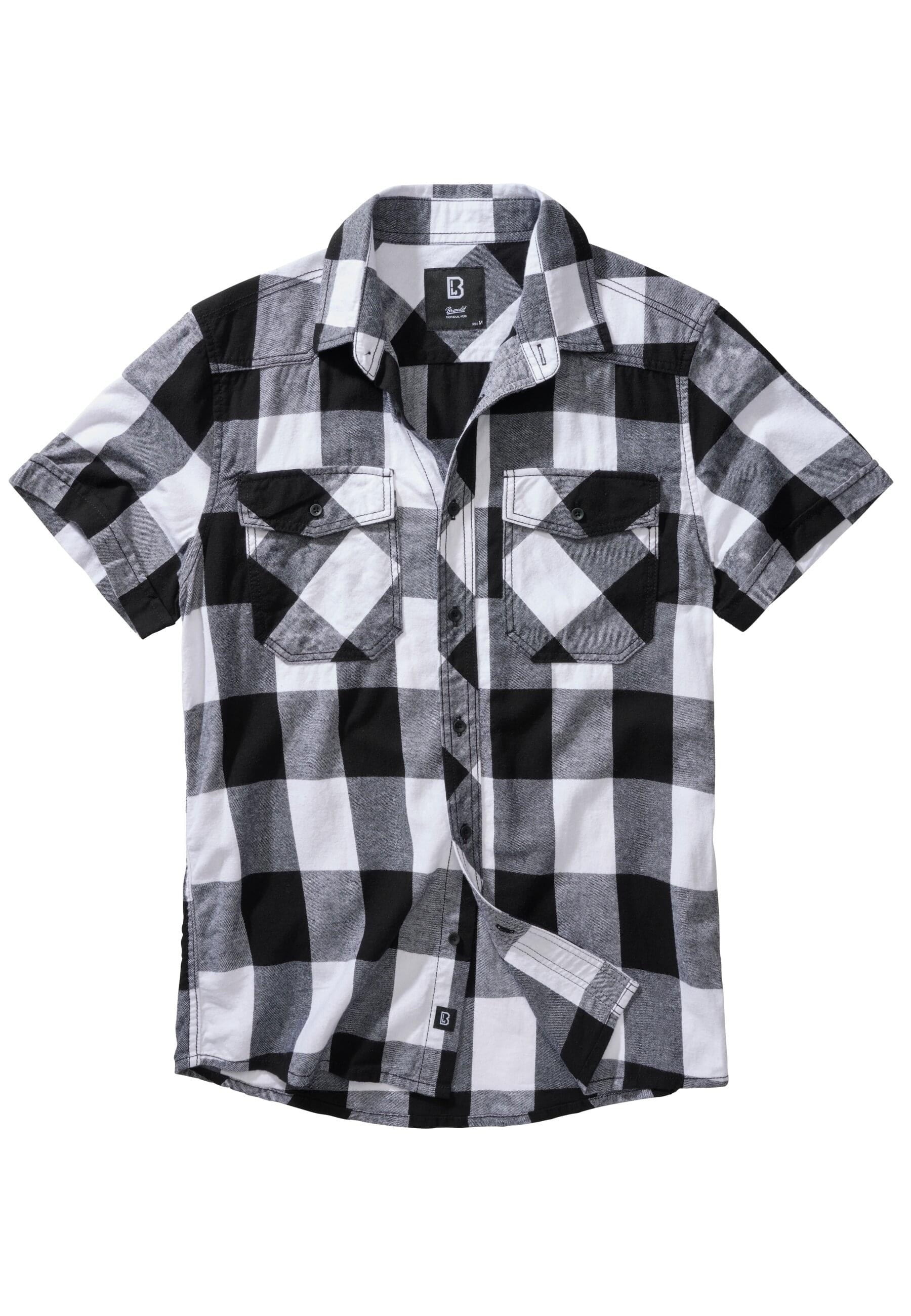 Brandit Karohemd "Brandit Herren Checkshirt Halfsleeve", 1 Stk. günstig online kaufen