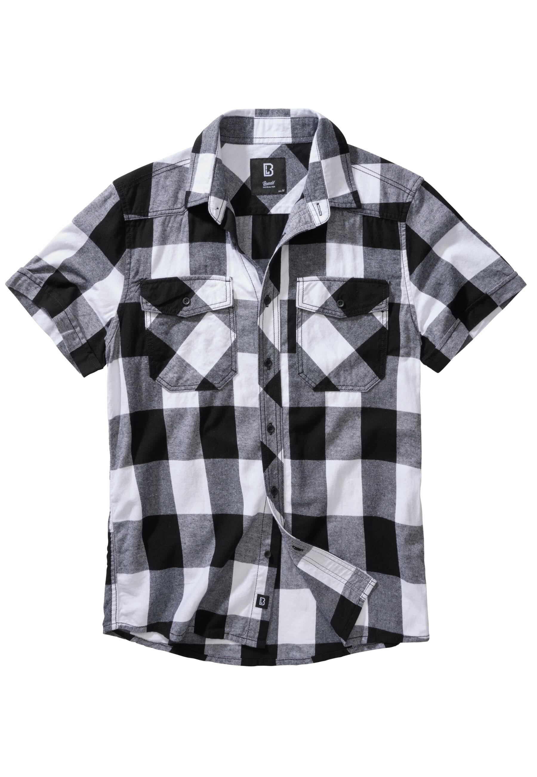 Brandit Karohemd "Brandit Herren Checkshirt Halfsleeve", (1 tlg.)