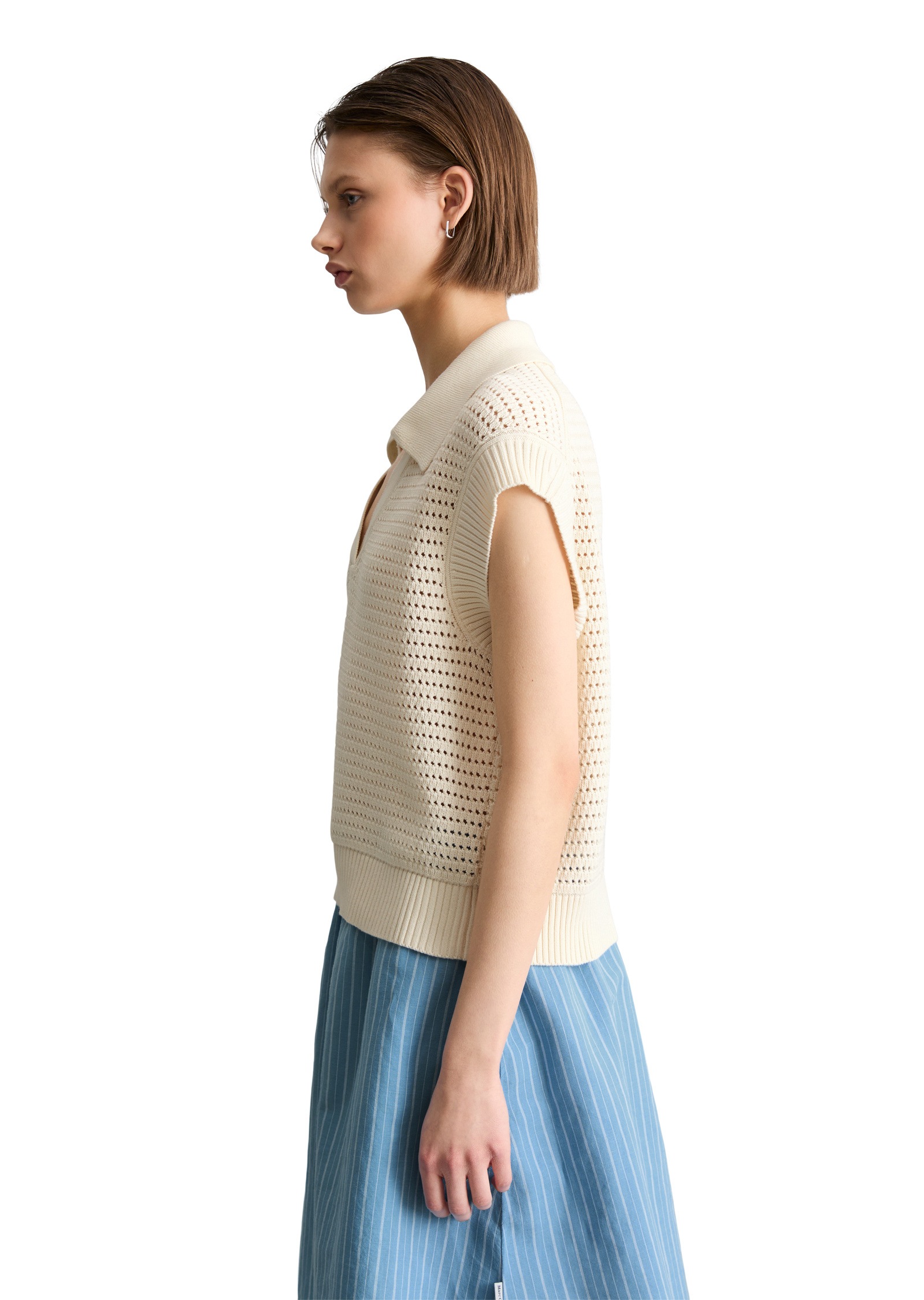 Marc O'Polo DENIM Strickpullover »aus Organic Cotton«